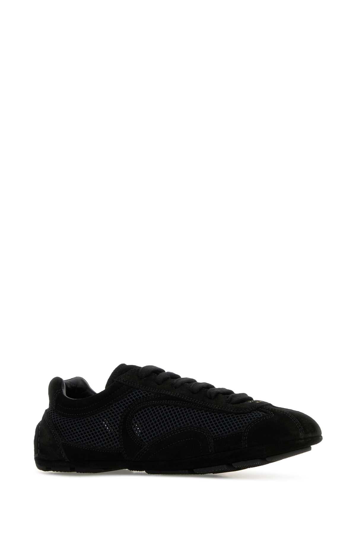 PRADA MONTECARLO For Women Exterior: 100% Fabric 100% Suede Interior: 100% Fabric Sole: Rubber