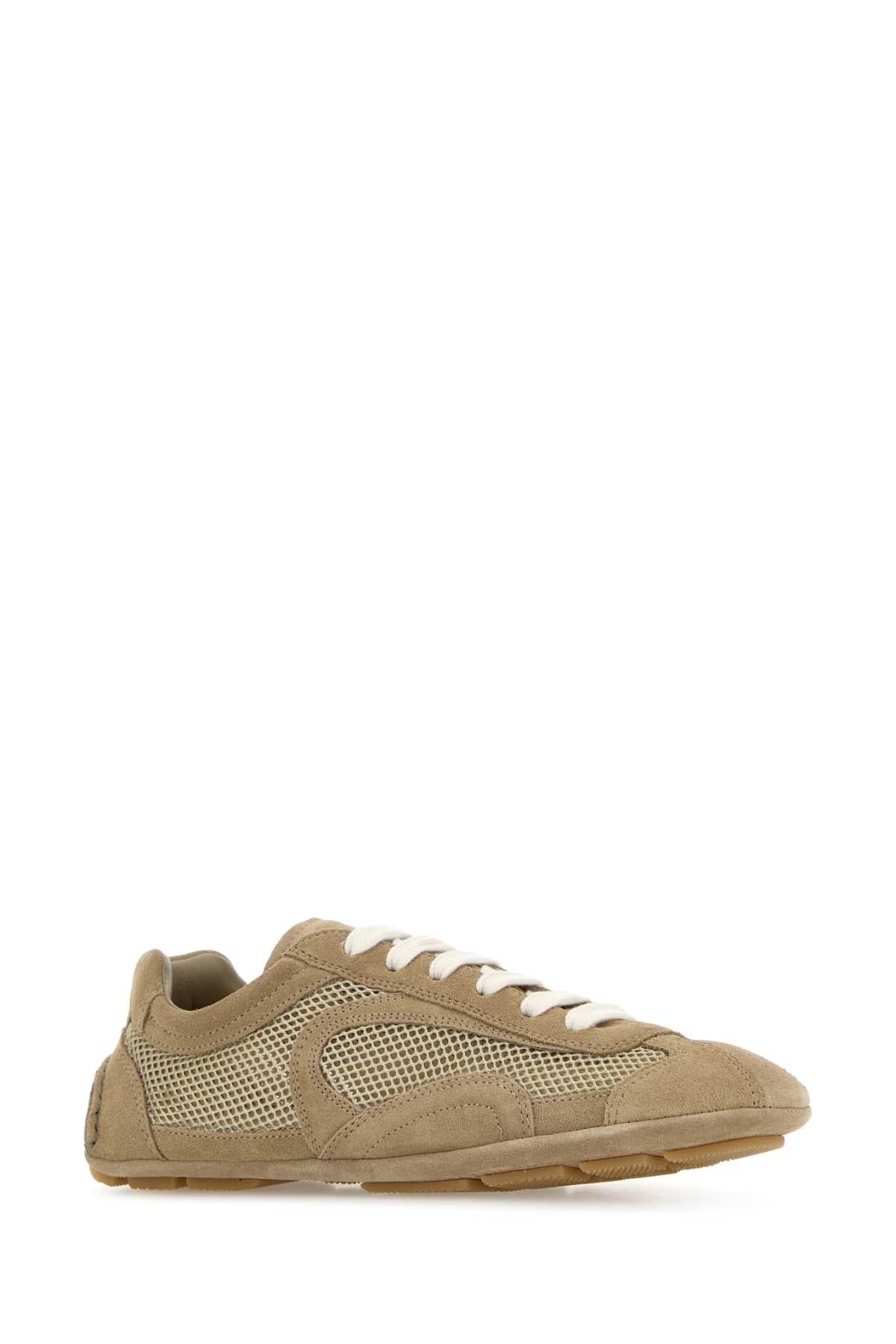 PRADA MONTECARLO For Women Exterior: 100% Fabric 100% Suede Interior: 100% Fabric Sole: Rubber