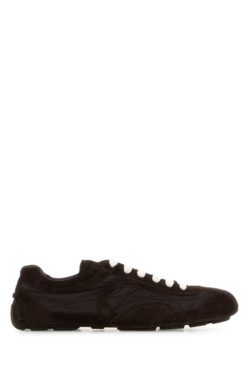 PRADA MONTECARLO For Women Exterior: 100% Fabric 100% Suede Interior: 100% Fabric Sole: Rubber