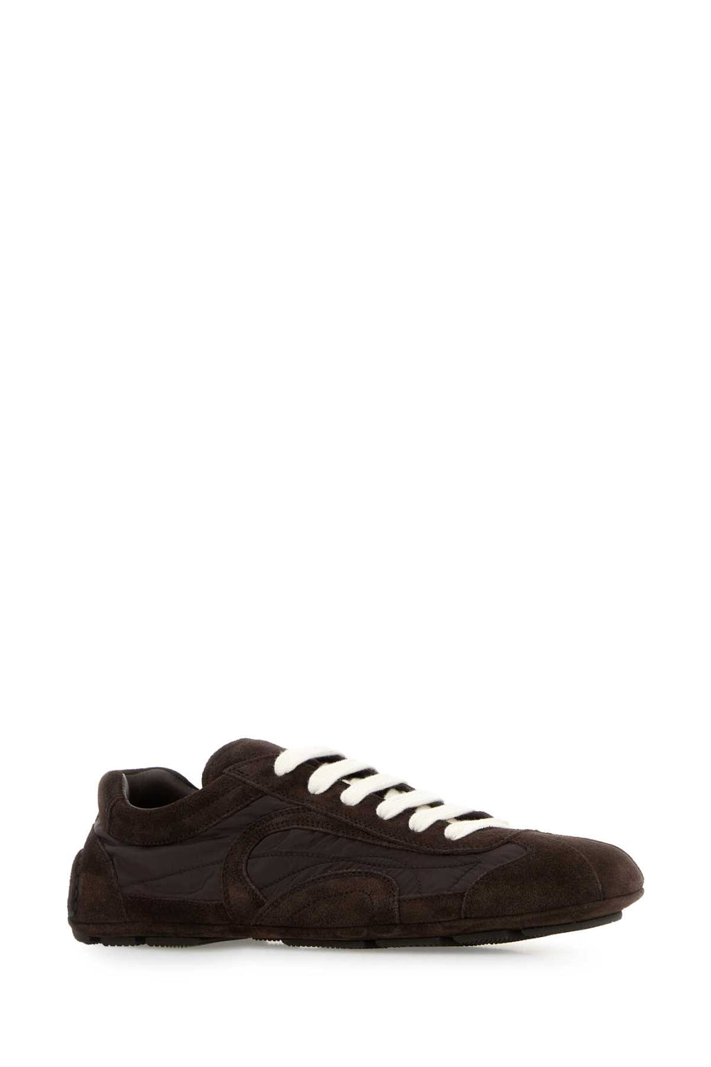 PRADA MONTECARLO For Women Exterior: 100% Fabric 100% Suede Interior: 100% Fabric Sole: Rubber