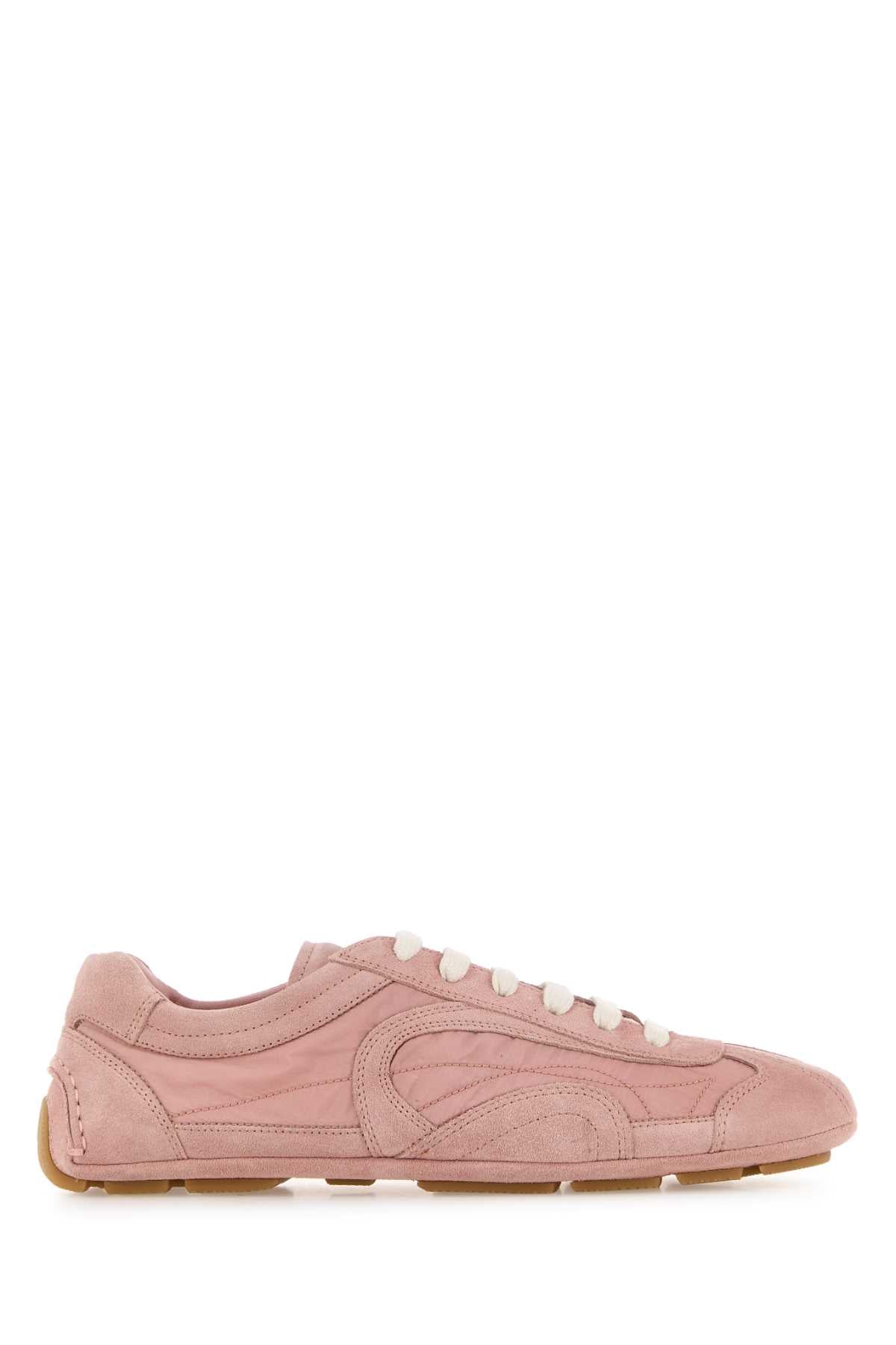 PRADA MONTECARLO For Women Exterior: 100% Fabric 100% Suede Interior: 100% Fabric Sole: Rubber