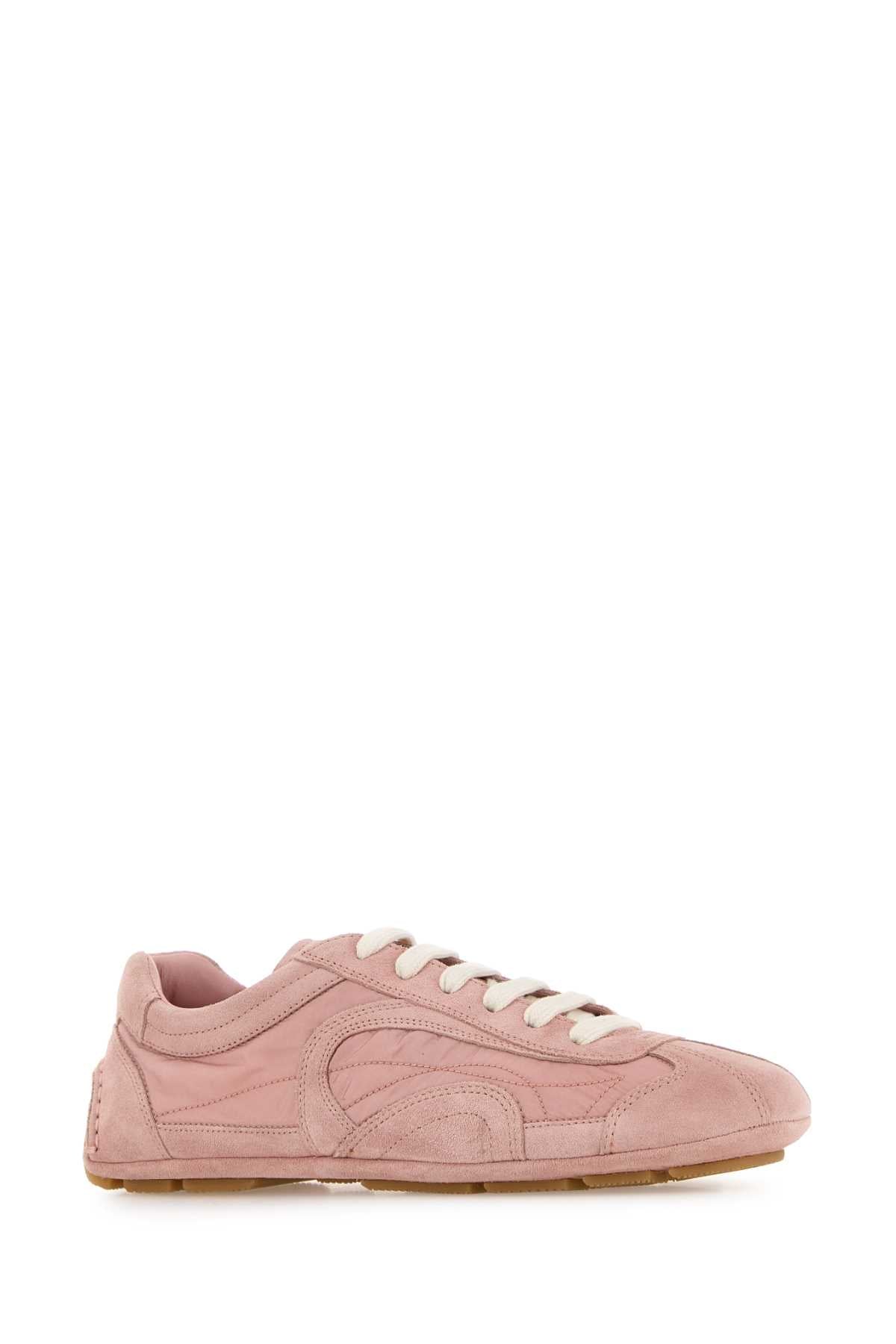 PRADA MONTECARLO For Women Exterior: 100% Fabric 100% Suede Interior: 100% Fabric Sole: Rubber