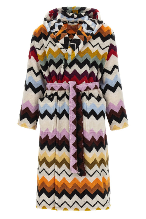 MISSONI HOME 'Murrina' hooded bathrobe For Home & lifestyle 100% cotton