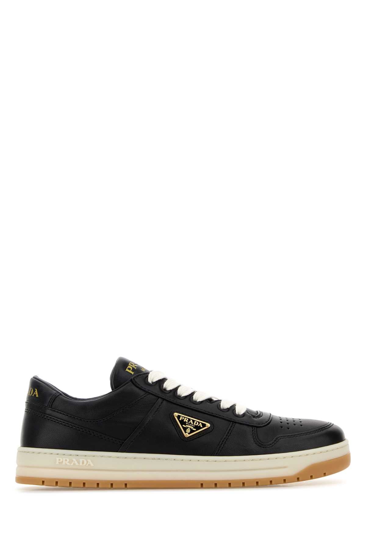 PRADA CALZATURE DONNA For Women Exterior: 100% Nappa leather Interior: 100% Leather 100% Fabric Sole: Rubber