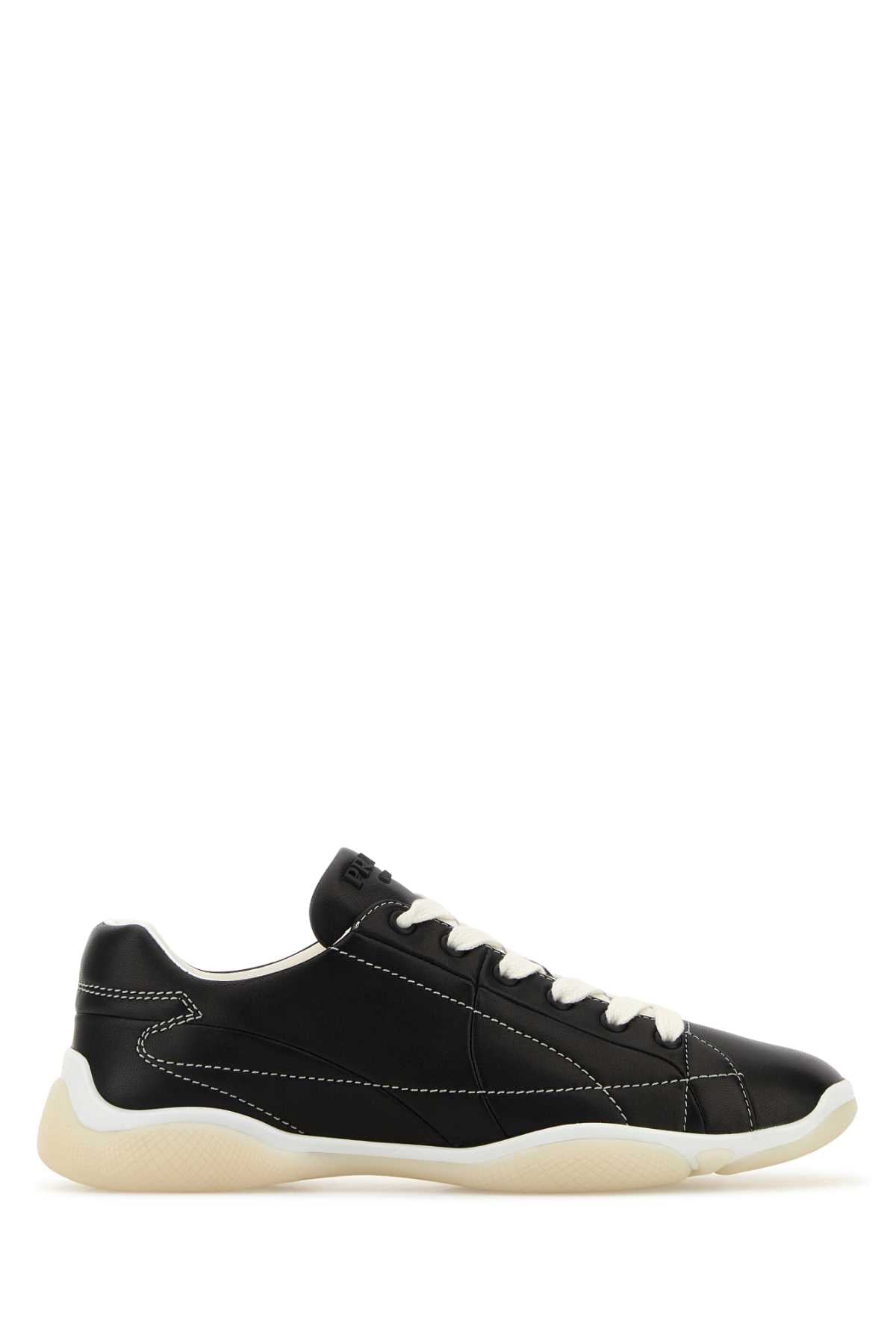 PRADA ALLACCIATE For Women Exterior: 100% Leather Interior: 100% Leather Sole: Rubber