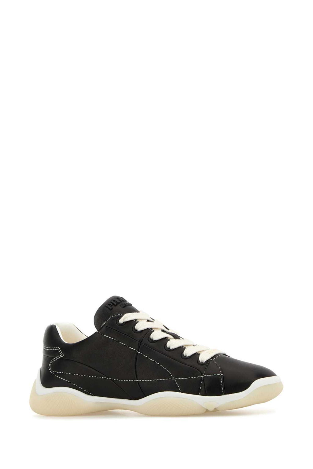 PRADA ALLACCIATE For Women Exterior: 100% Leather Interior: 100% Leather Sole: Rubber