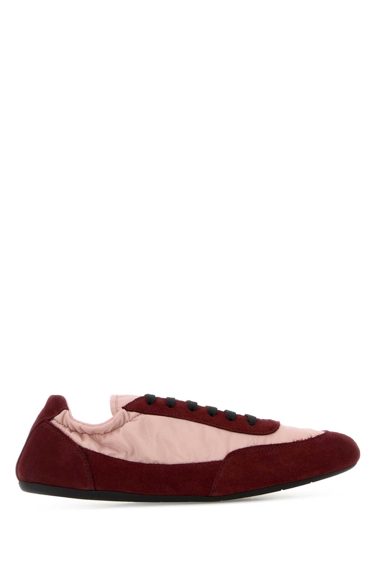 PRADA CALZATURE DONNA For Women Exterior: 100% Suede 100% Re-Nylon Interior: 100% Leather 100% Fabric Sole: Rubber