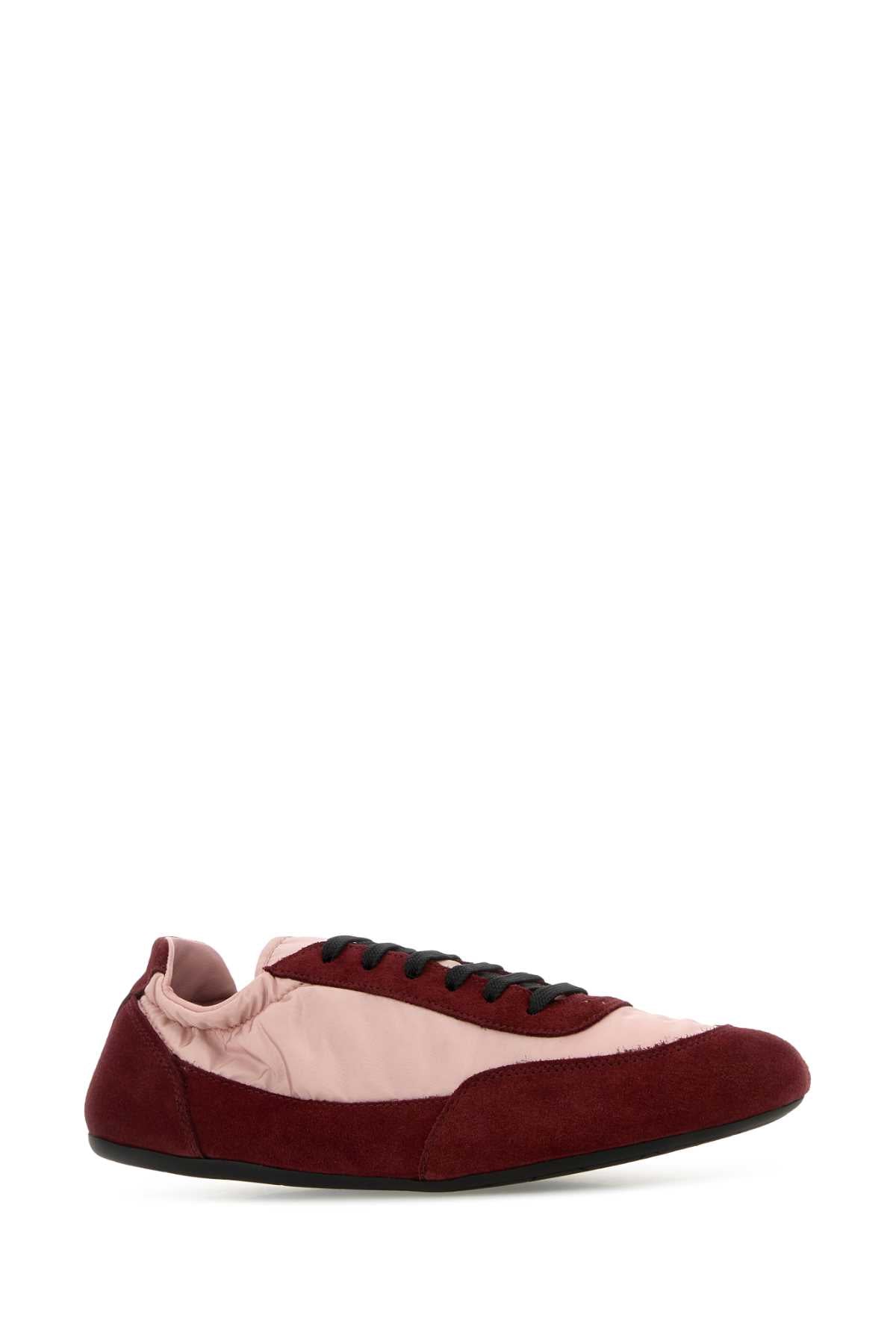 PRADA CALZATURE DONNA For Women Exterior: 100% Suede 100% Re-Nylon Interior: 100% Leather 100% Fabric Sole: Rubber