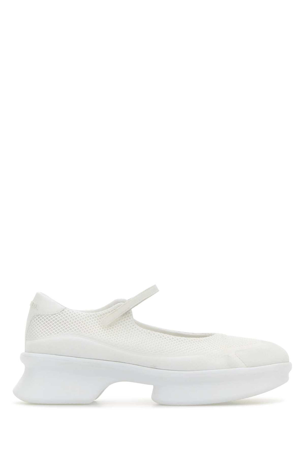 PRADA BALLERINE For Women Exterior: 100% Fabric Interior: 100% Leather 100% Fabric Sole: Rubber
