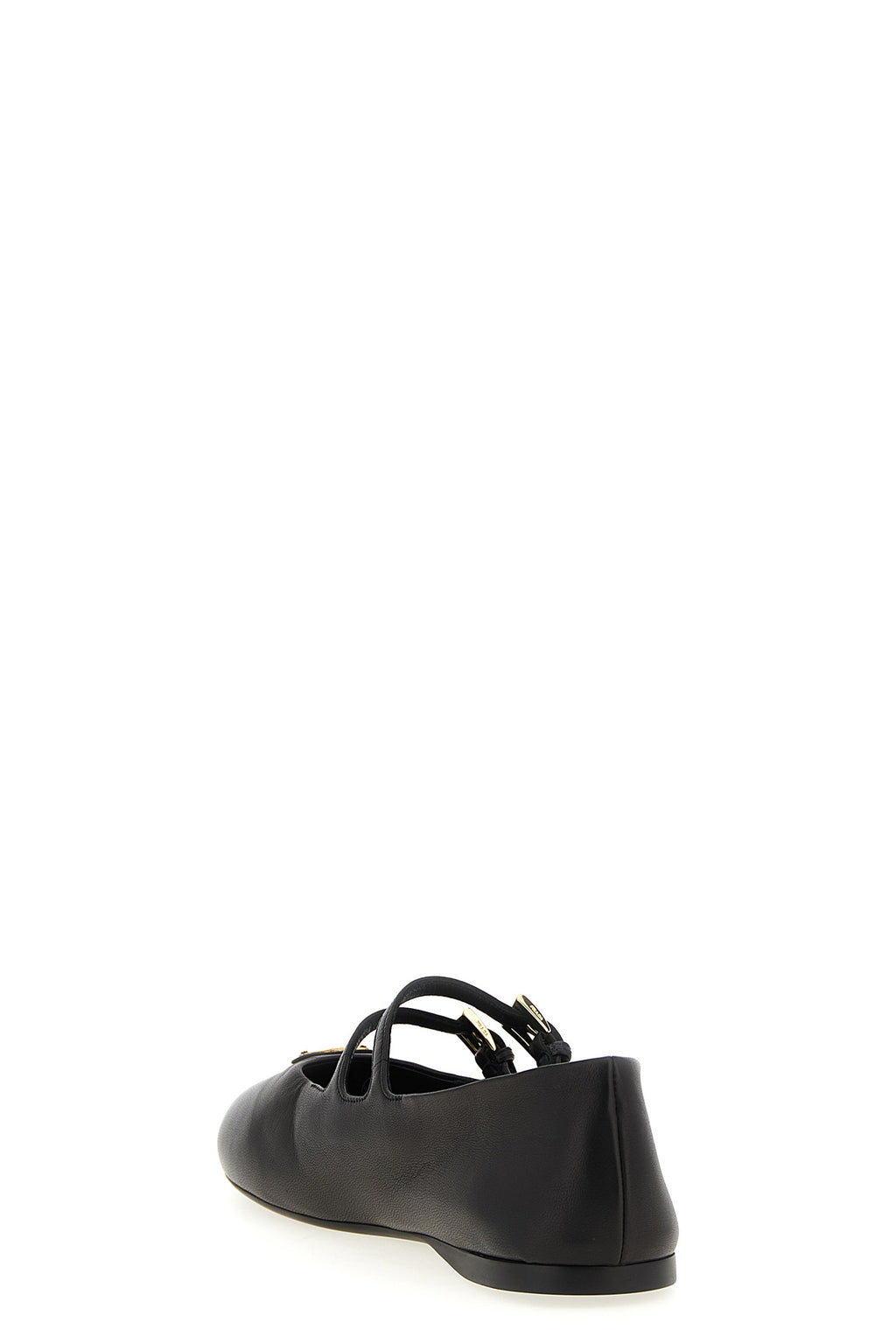 PRADA Double strap ballet flats For Women 100% lamb leather (Ovis Aries)