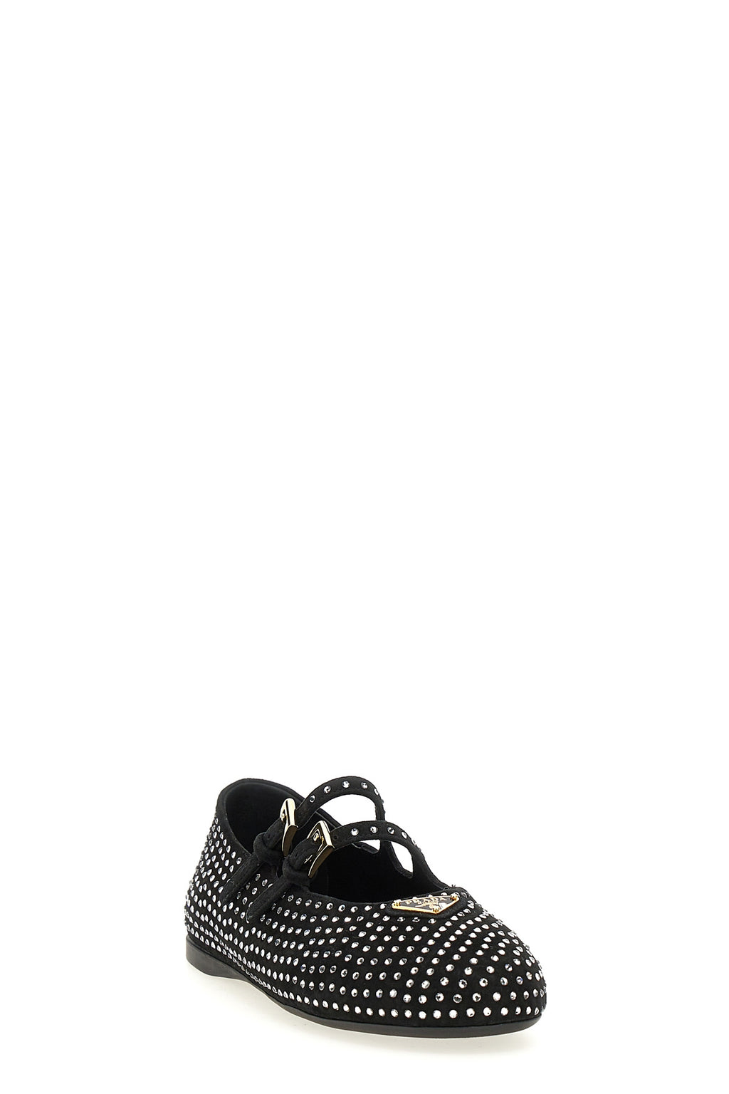 PRADA Double strap ballet flats For Women 100% goat leather (Capra Hircus Hircus)