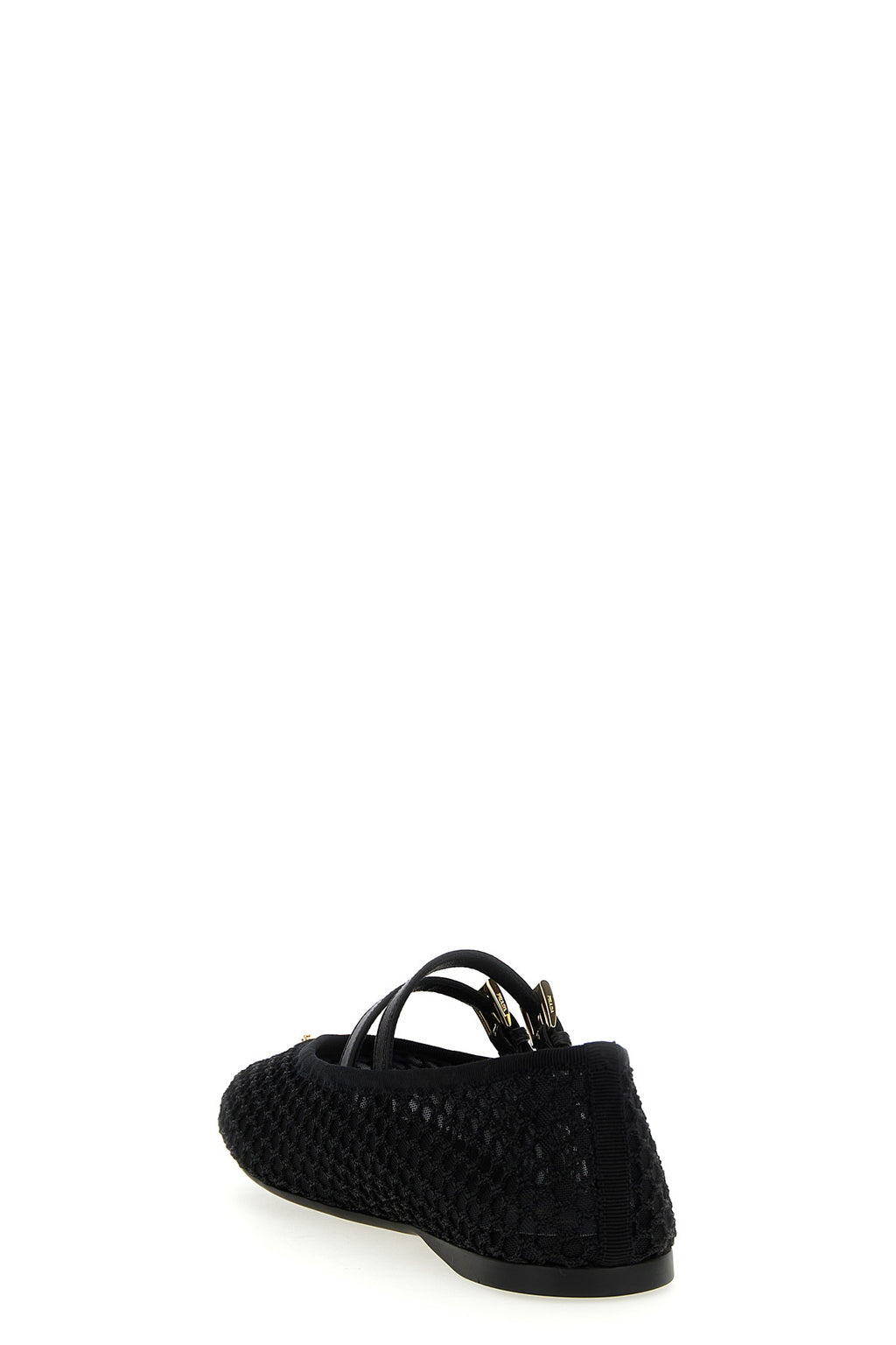 PRADA Double strap ballet flats For Women 100% polyamide