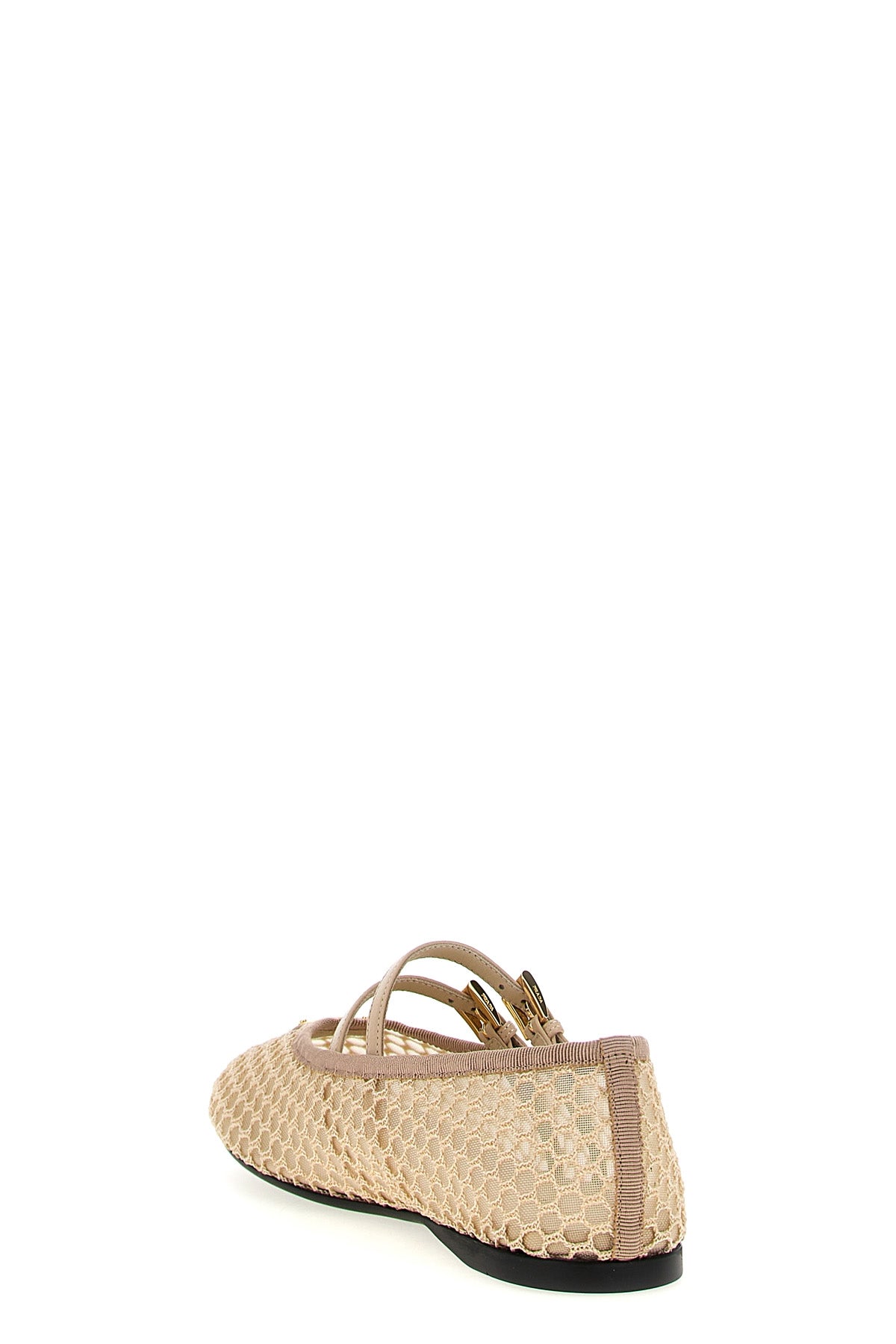 PRADA Double strap ballet flats For Women 100% polyamide