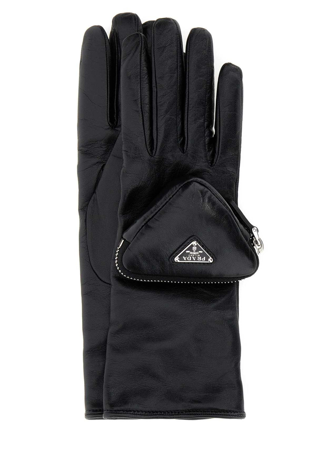 PRADA GUANTI For Women Exterior. 100% Lamb Lining: 100% Cashmere