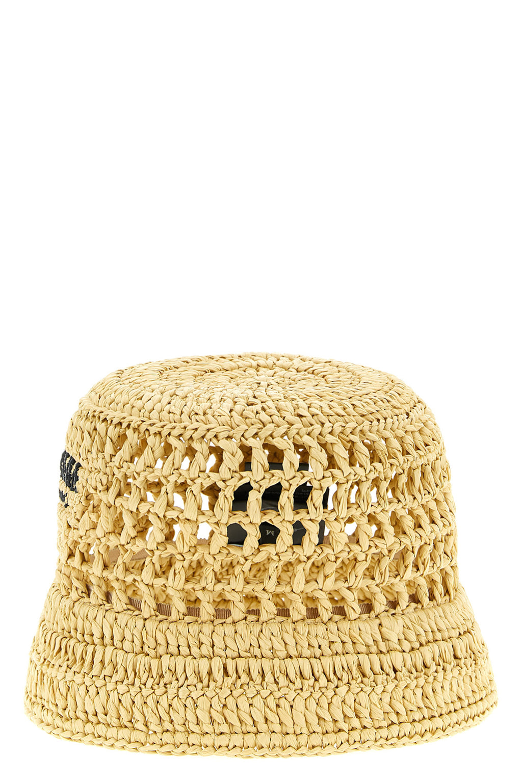 PRADA Crochet logo bucket hat For Women null