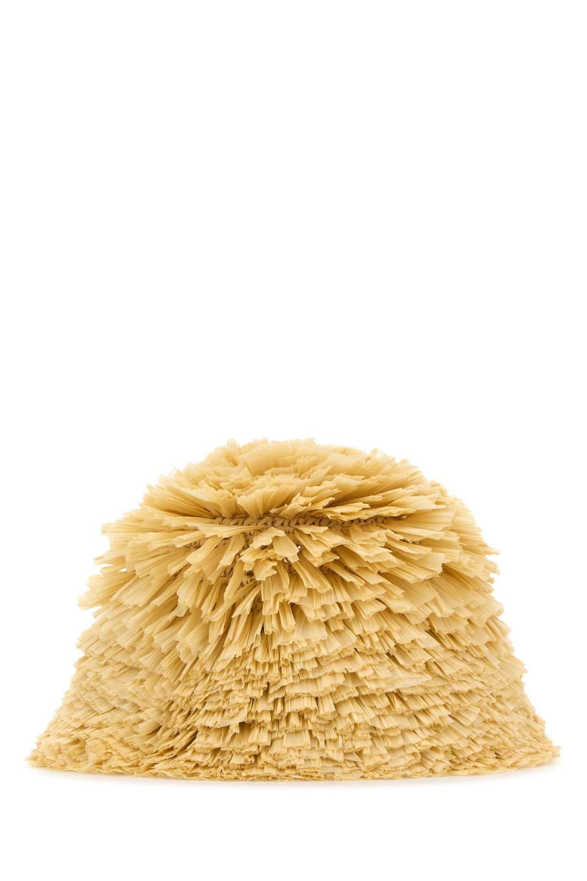 PRADA CAPPELLI For Women Exterior: 100% Raffia Lining: 100% Raffia