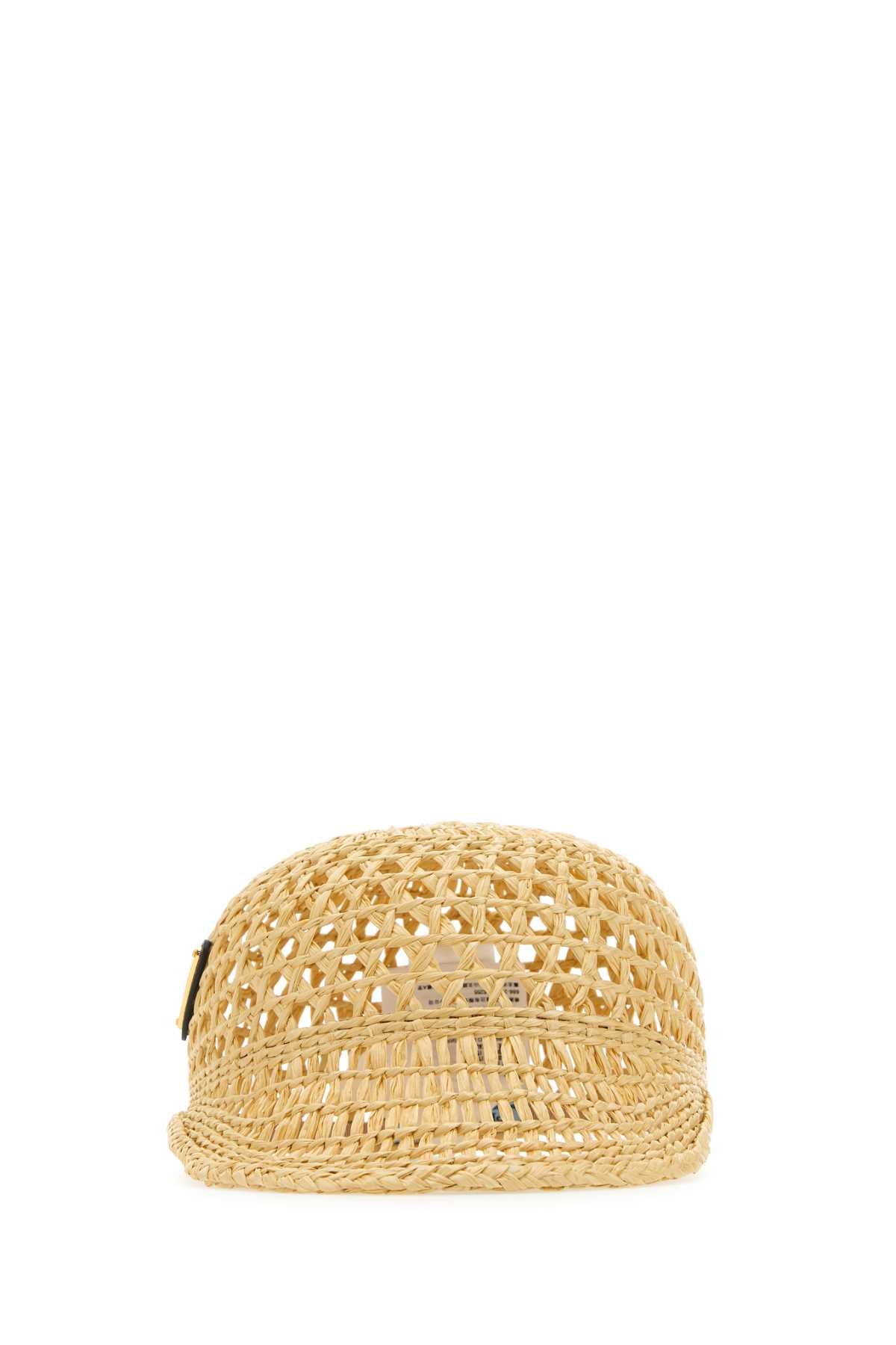 PRADA CAPPELLO For Women Exterior: 100% Raffia