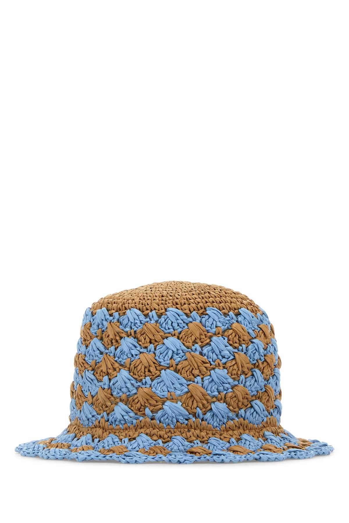 PRADA CAPPELLI For Women Exterior: 100% Raffia