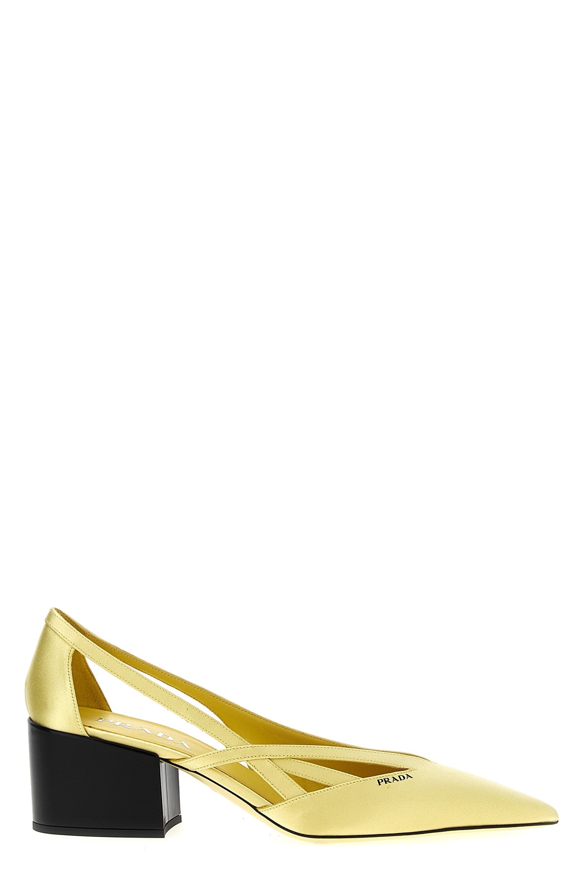 PRADA Cut out pumps For Women 68% viscose, 32% silk