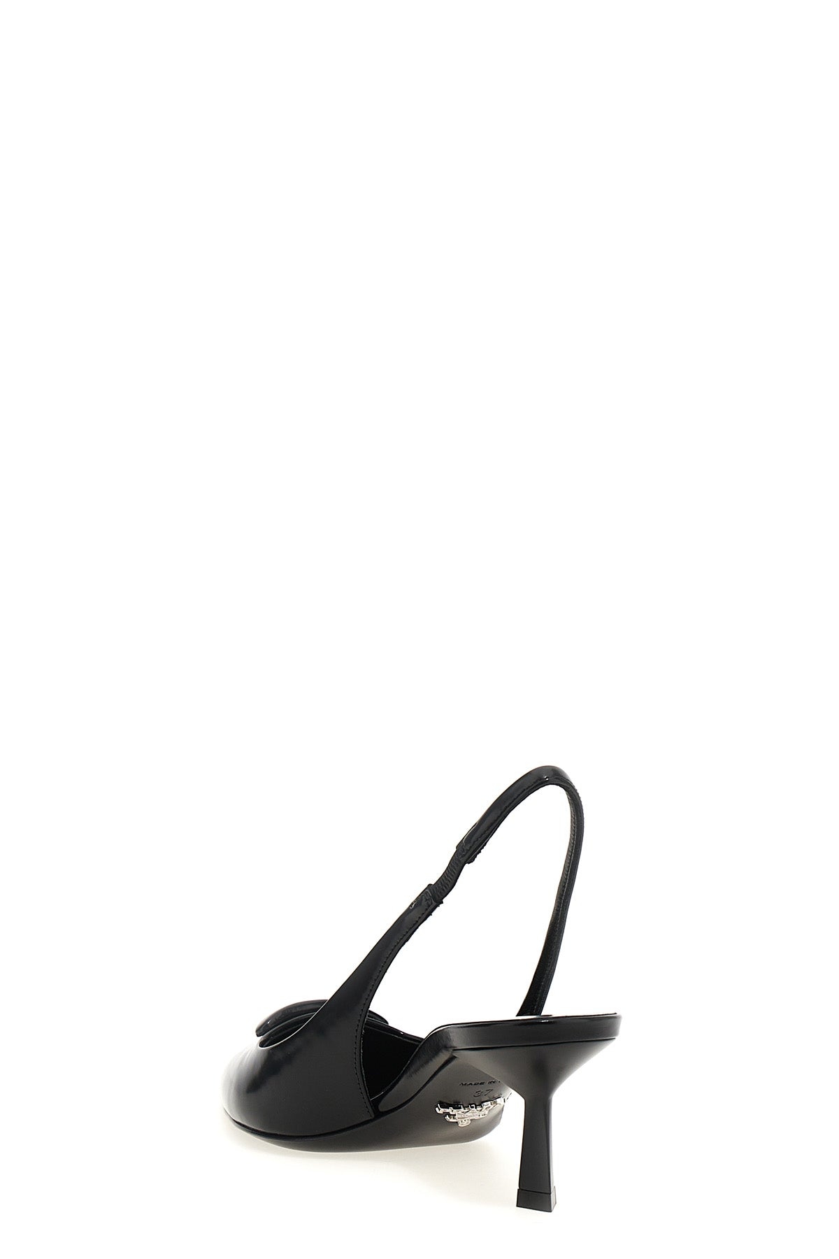 PRADA Triangle logo slingback For Women 100% cow leather (bos taurus)