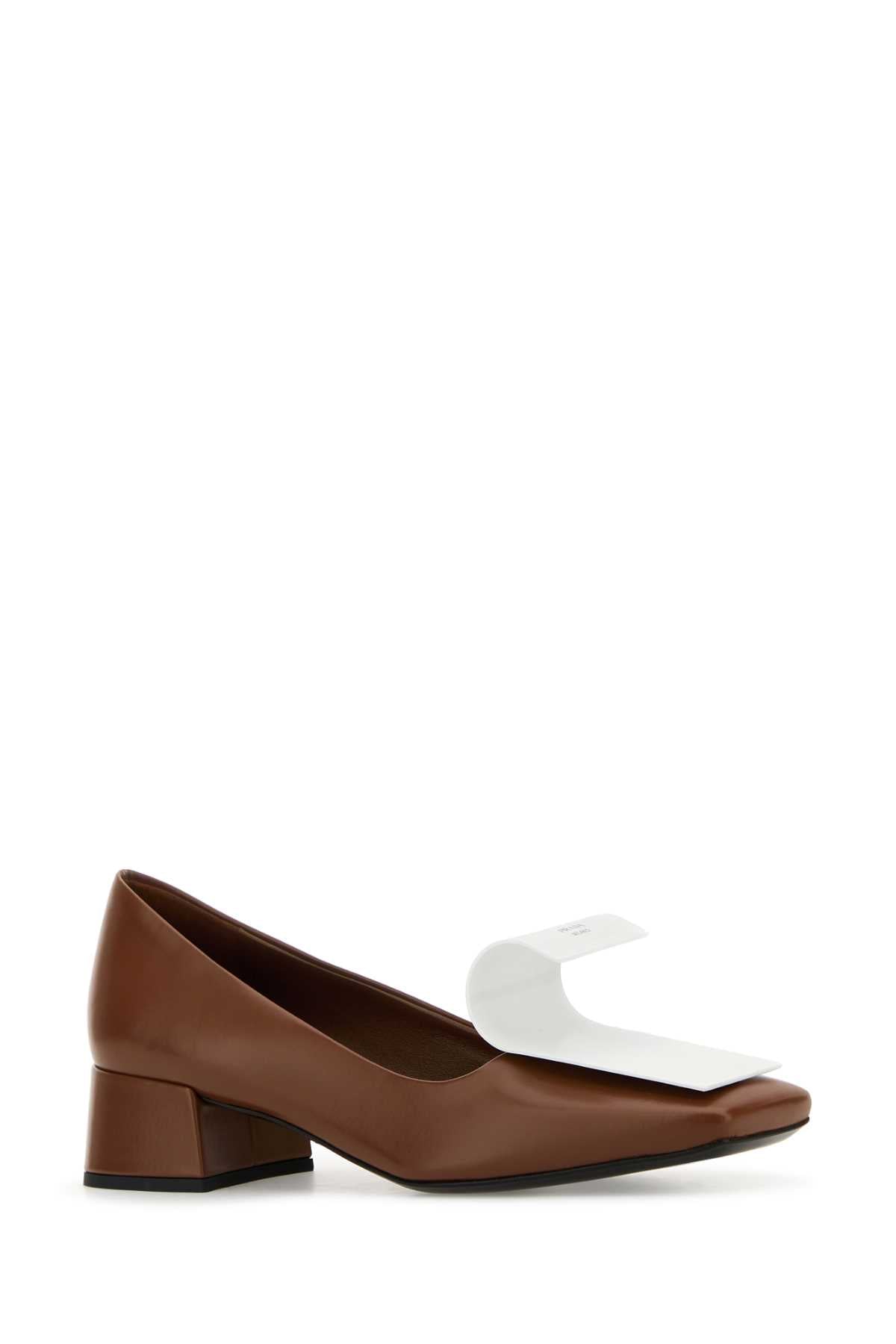 PRADA DECOLLETE For Women Exterior: 100% Leather Interior: 100% Leather Sole: Leather