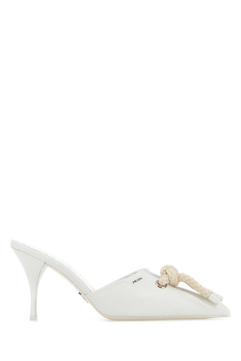PRADA CALZATURE DONNA For Women Exterior: 100% Nappa leather Interior: 100% Leather Sole: Leather