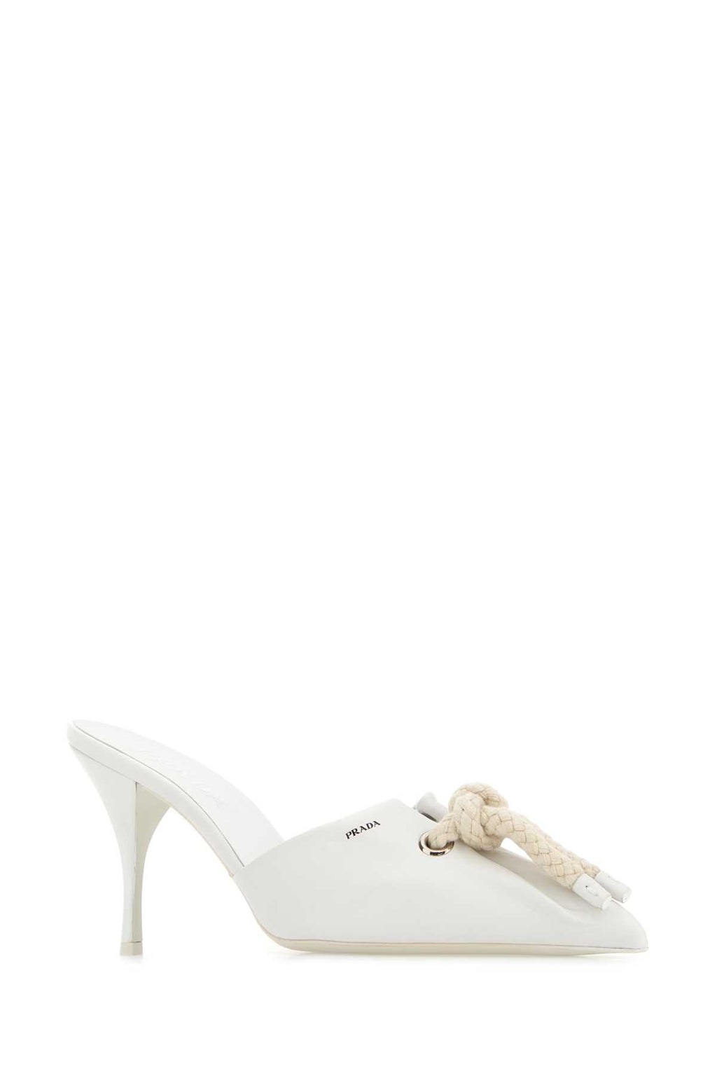 PRADA CALZATURE DONNA For Women Exterior: 100% Nappa leather Interior: 100% Leather Sole: Leather