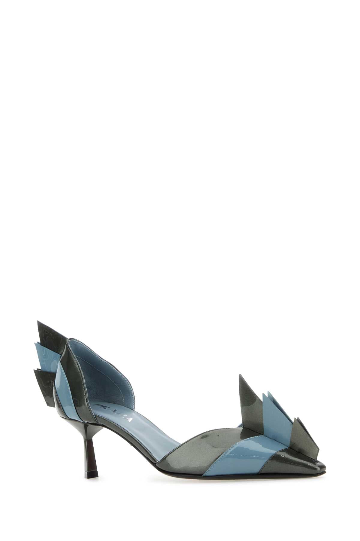 PRADA DECOLLETE' For Women Exterior: 100% Calf Interior: 100% Leather Sole: Leather