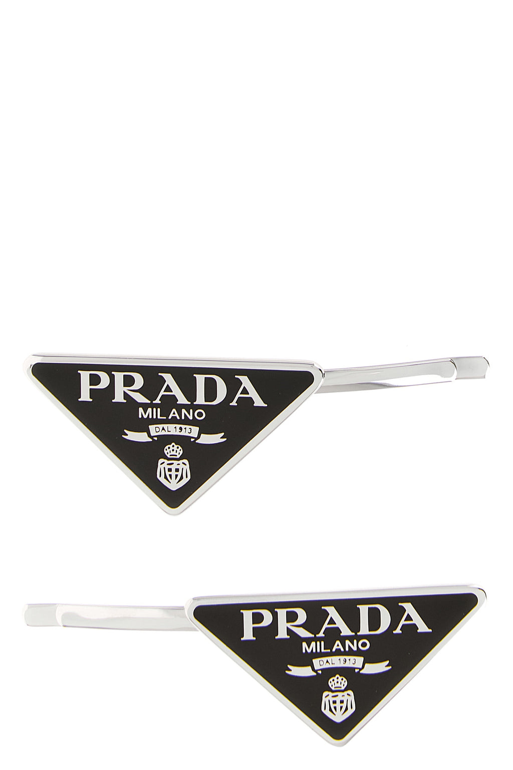 PRADA Logo two hairpin set For Women null