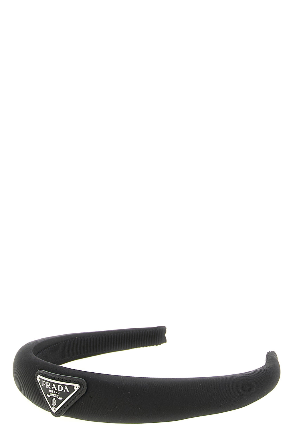 PRADA Logo headband For Women 100% recycled polyamide