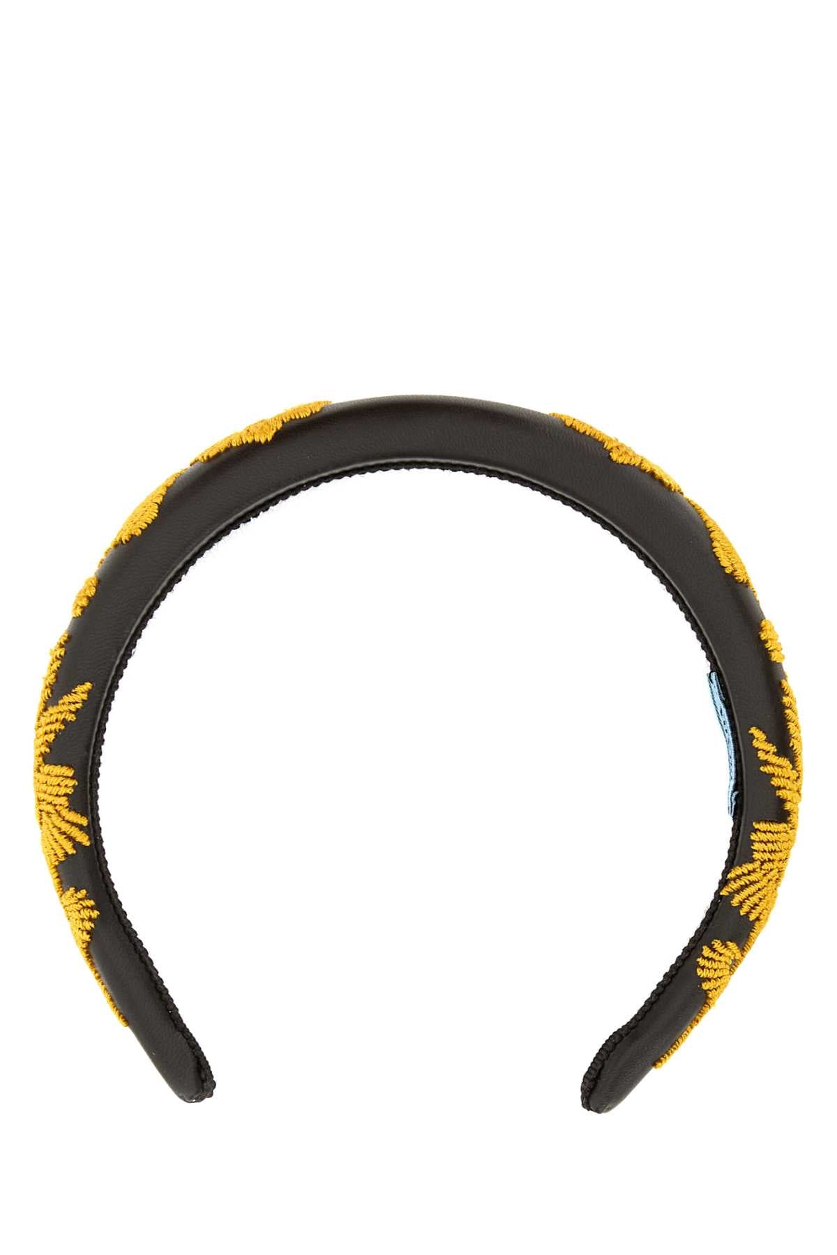 PRADA ACCESSORI CAPELLI For Women Exterior: 100% Nappa leather
