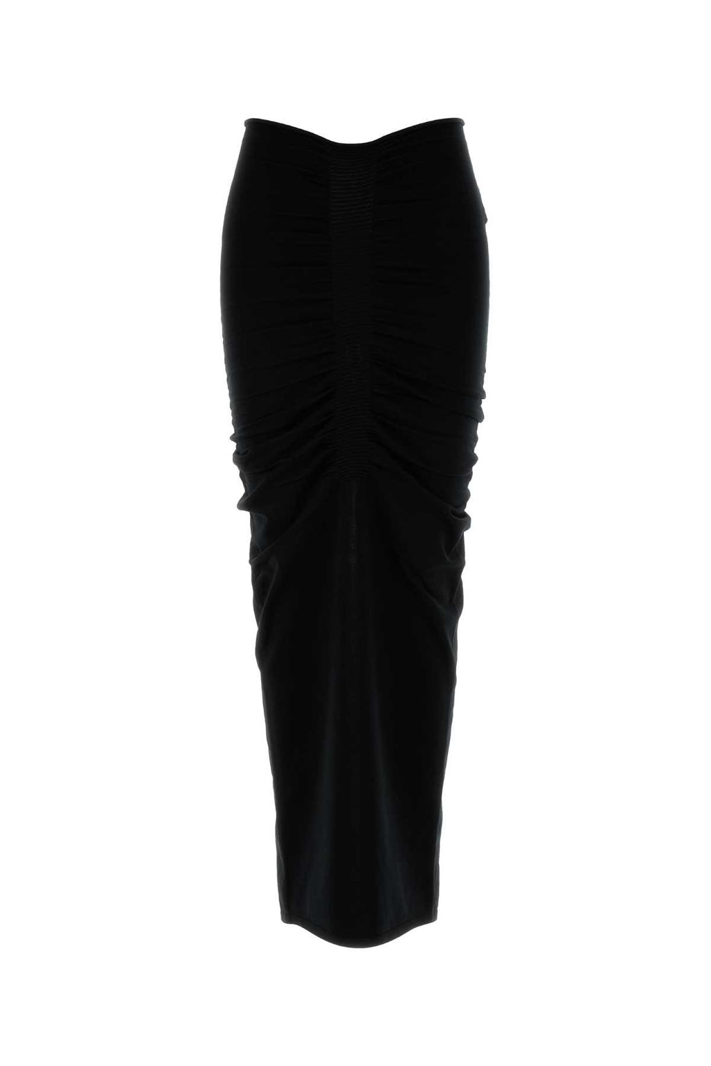 ALEXANDER WANG RUCHED MAXI SKIRT For Women Exterior: 48% Cupro 30% Polyester 19% Nylon 3% Elastane