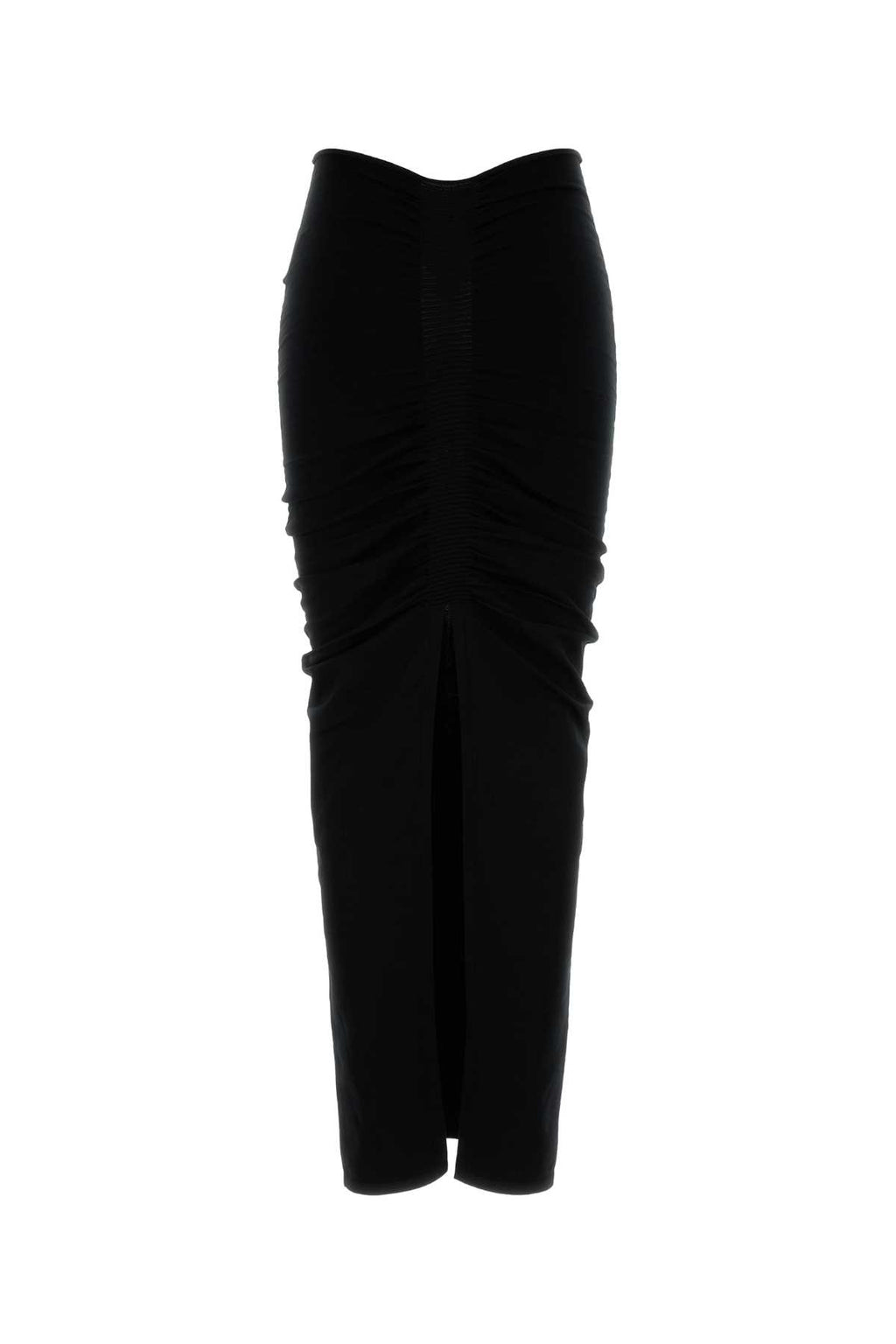 ALEXANDER WANG RUCHED MAXI SKIRT For Women Exterior: 48% Cupro 30% Polyester 19% Nylon 3% Elastane