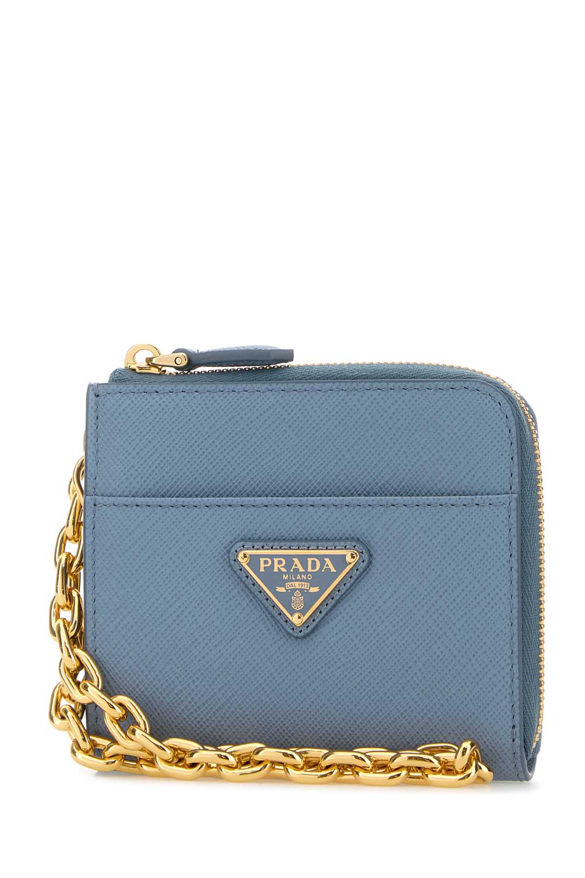 PRADA PORTAF.PICCOLO LAMPO For Women Exterior: 100% Leather Finishing: Golden metal