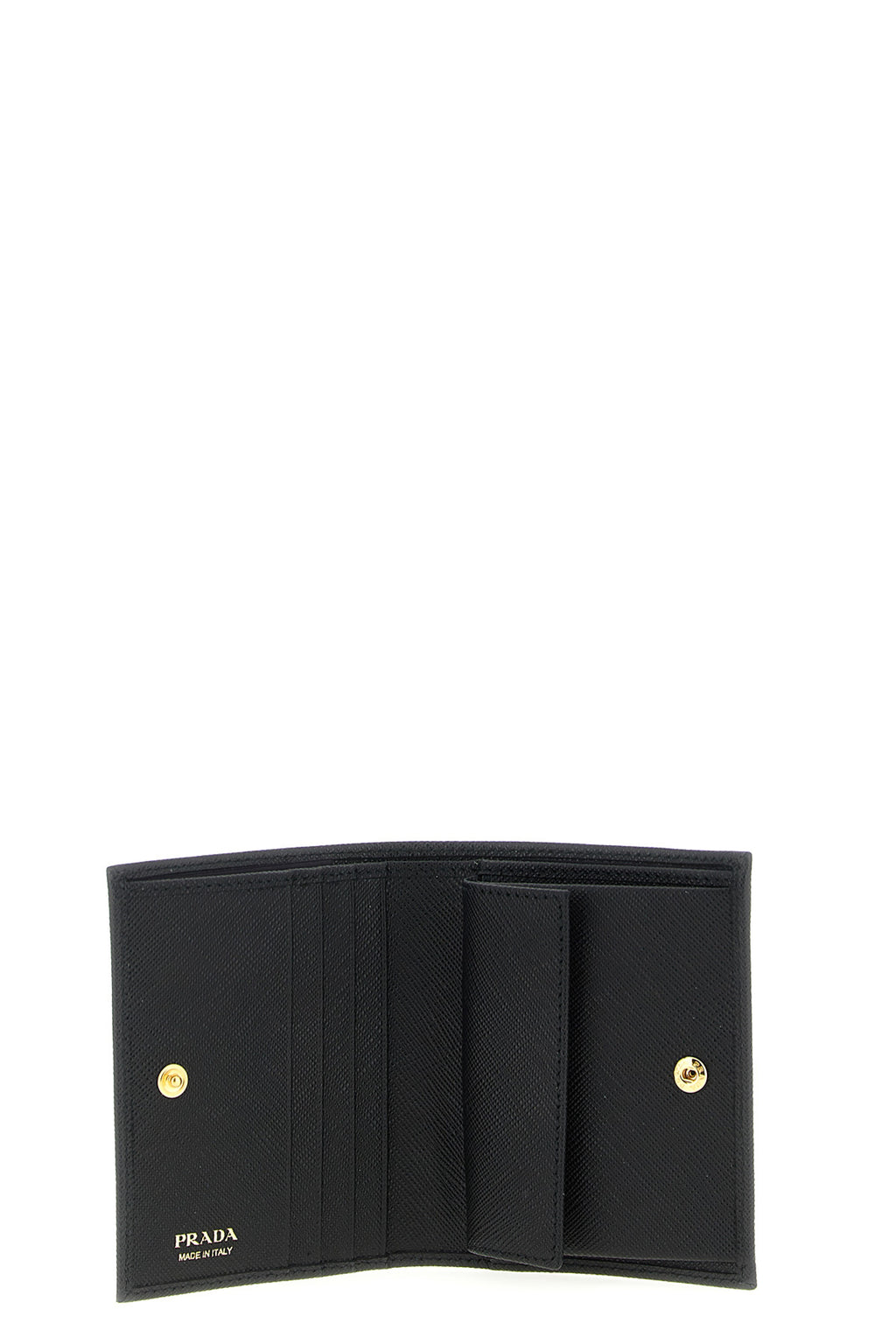 PRADA Logo leather wallet For Women 100% calfskin leather