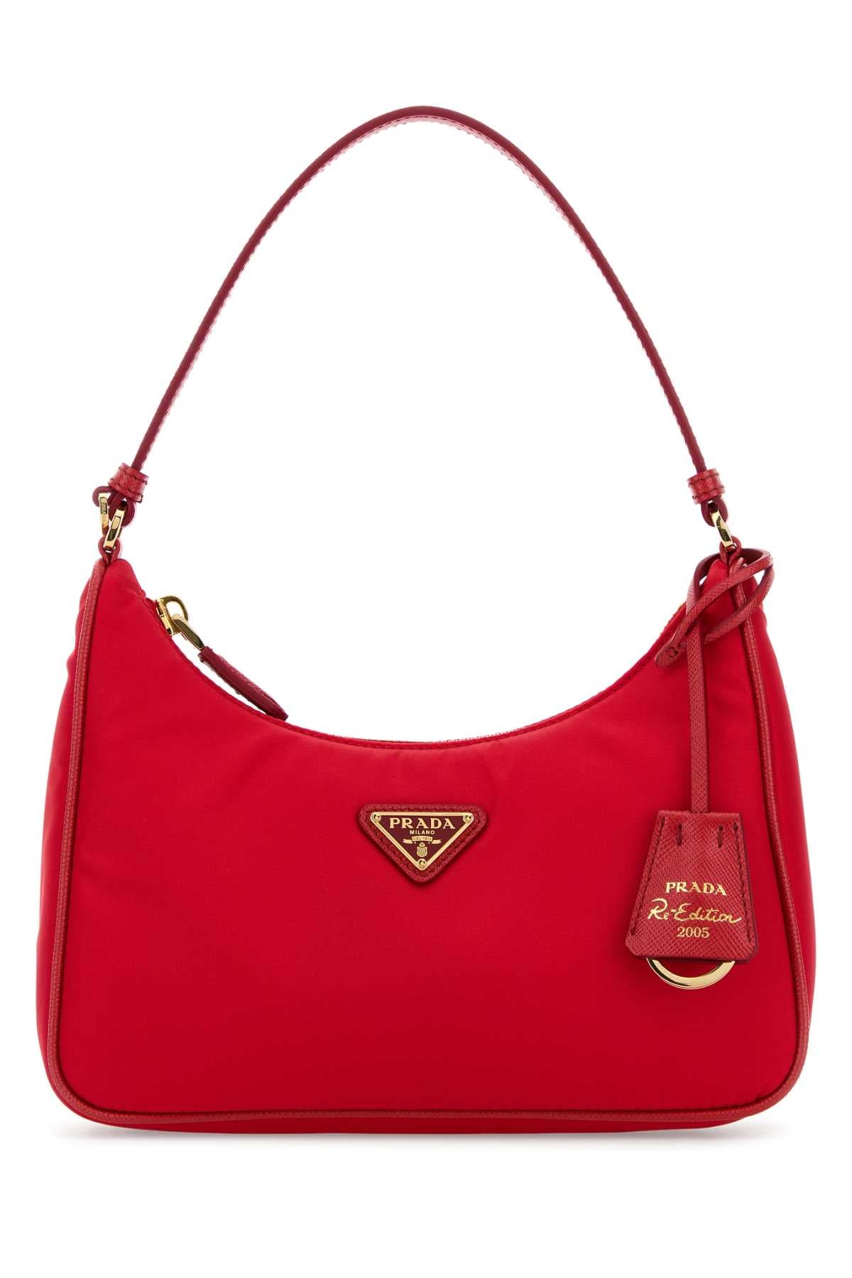 PRADA CONTENITORI For Women Exterior: 100% Fabric Lining: 100% Fabric Finishing: Golden metal