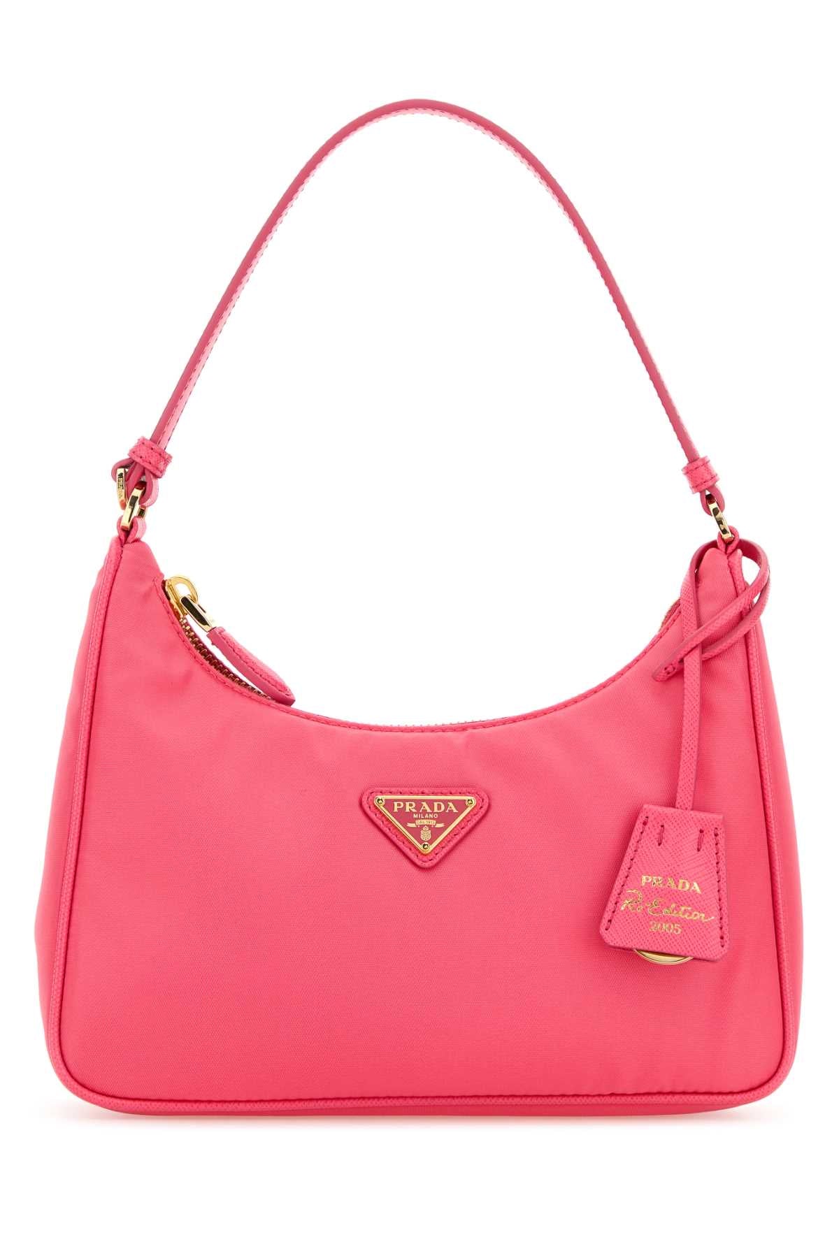 PRADA CONTENITORI For Women Exterior: 100% Fabric Lining: 100% Fabric Finishing: Golden metal