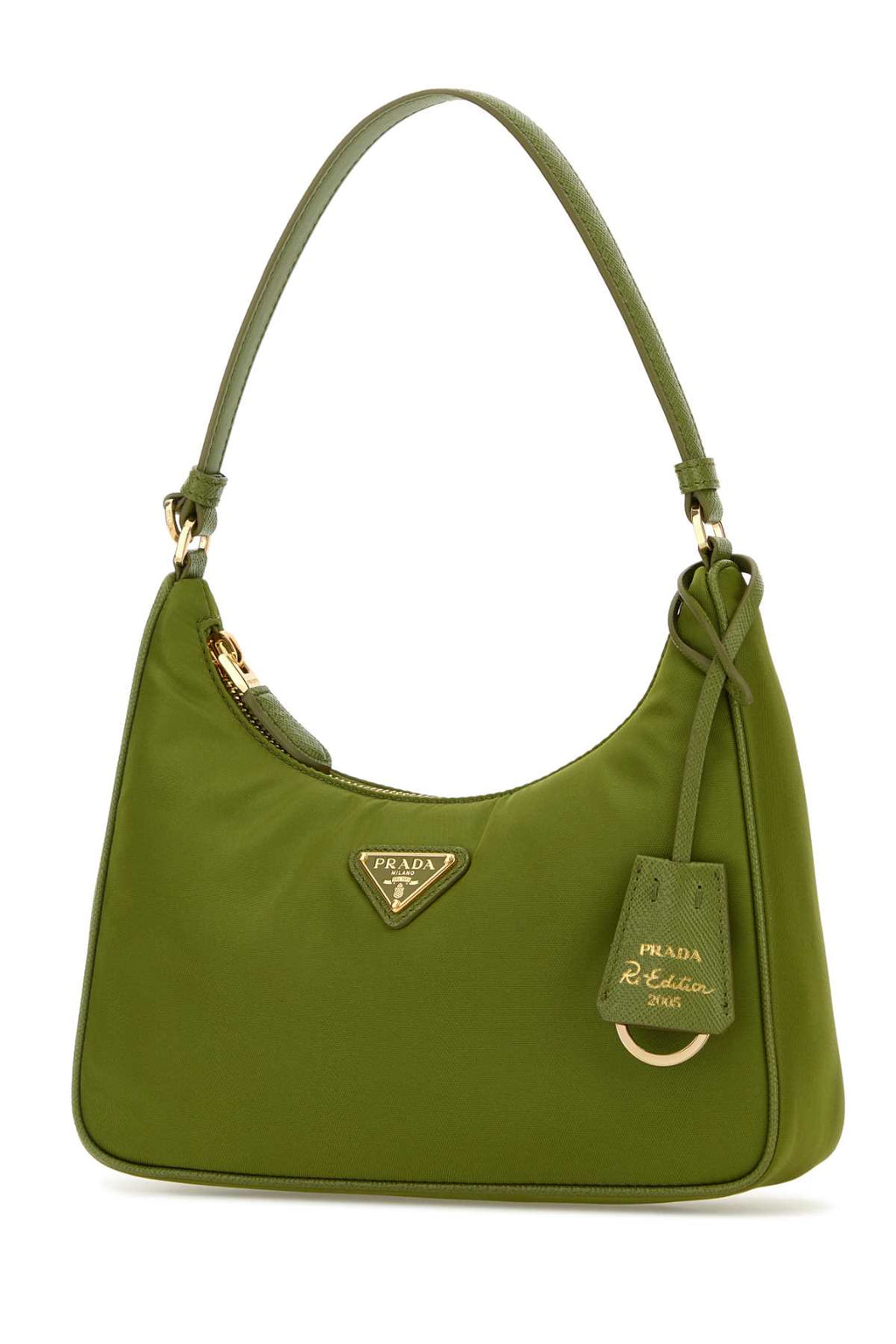 PRADA CONTENITORI For Women Exterior: 100% Fabric Lining: 100% Fabric Finishing: Golden metal