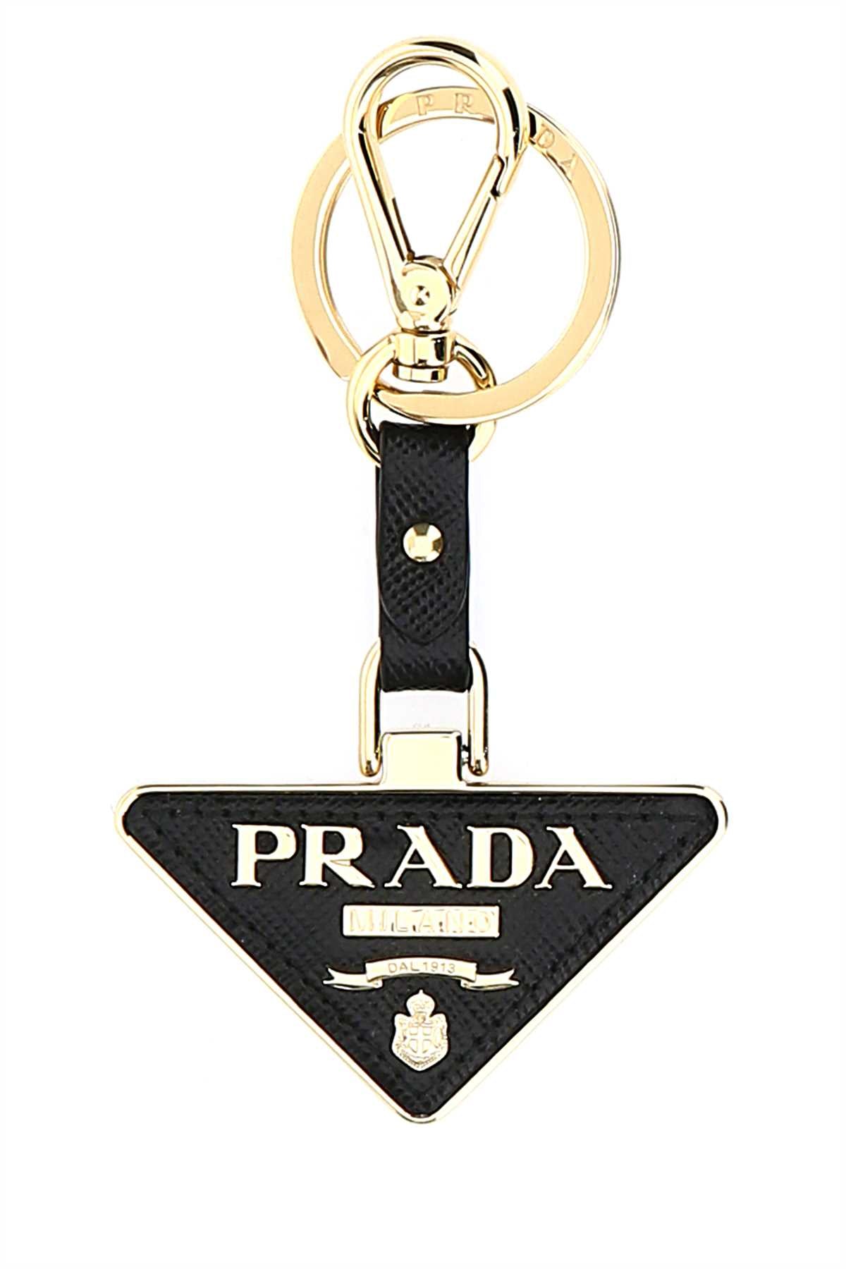 PRADA PORTACHIAVI For Women 100%STEEL-100%CALFLEATHER