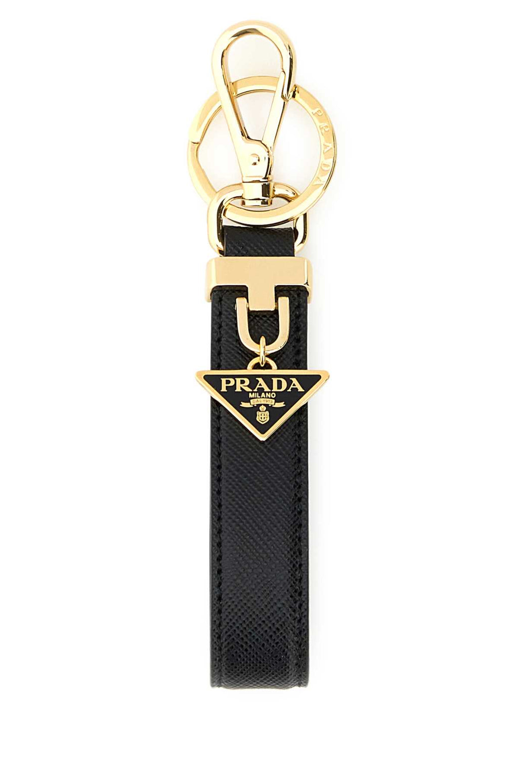 PRADA PORTACHIAVI For Women 100%ACCIAIO-100%VITELLO