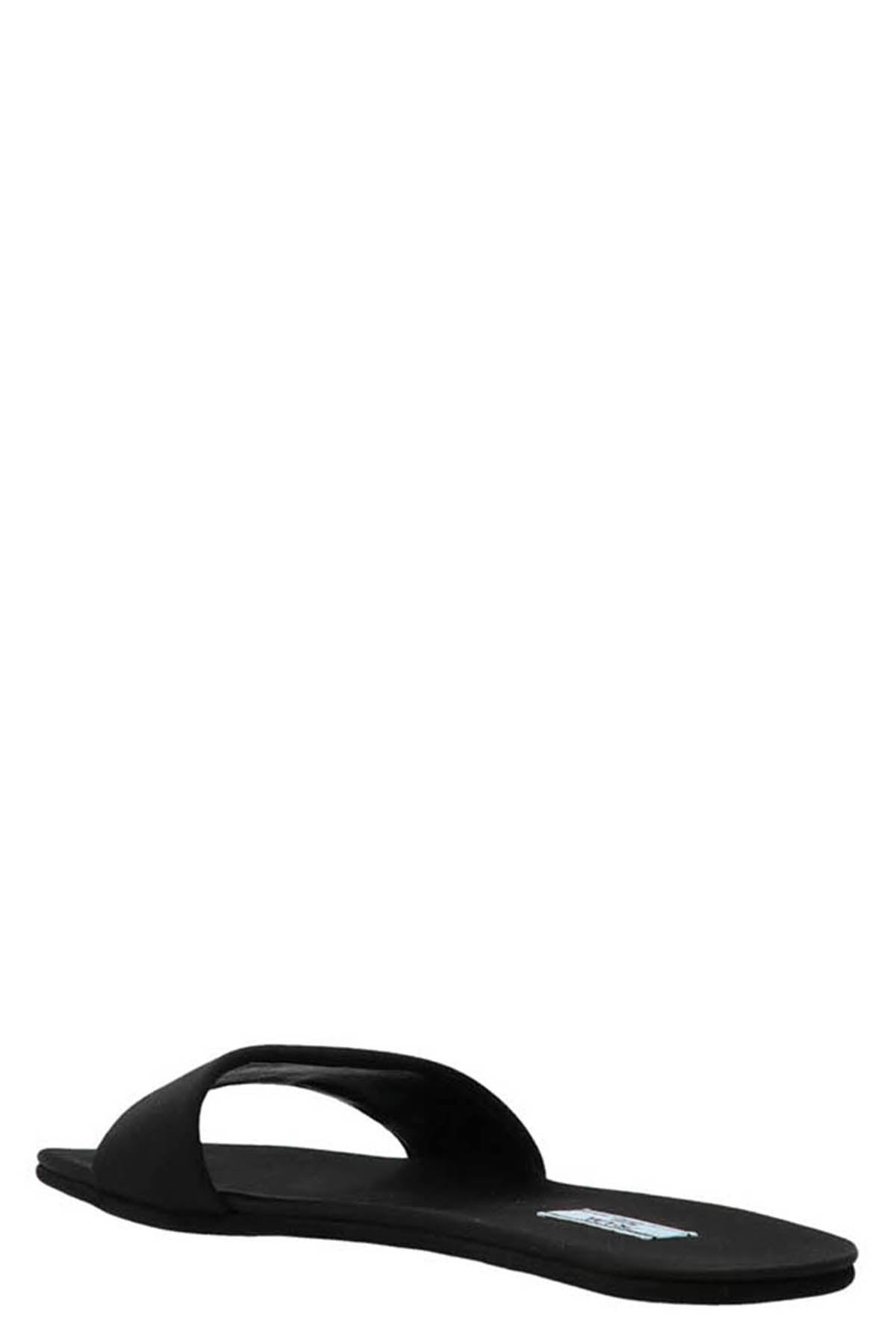 PRADA Slippers and slipper bag For Home Unisex 100% silk