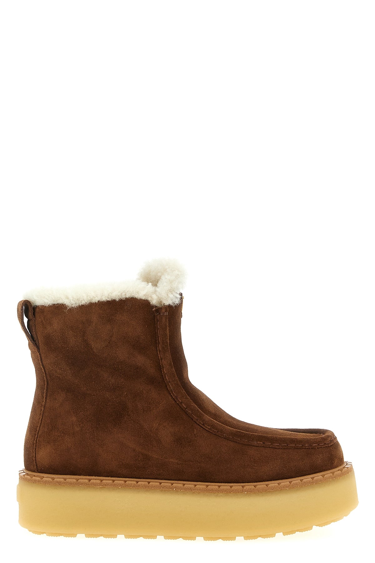 PRADA Suede ankle boots For Women 100% calfskin leather (Bos Taurus)