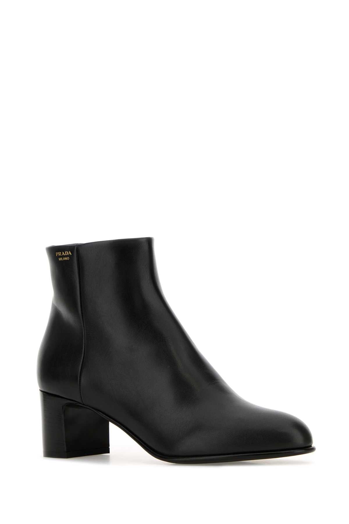PRADA TRONCHETTI (6-16) For Women Exterior: 100% Calf Interior: 100% Leather Sole: Rubber
