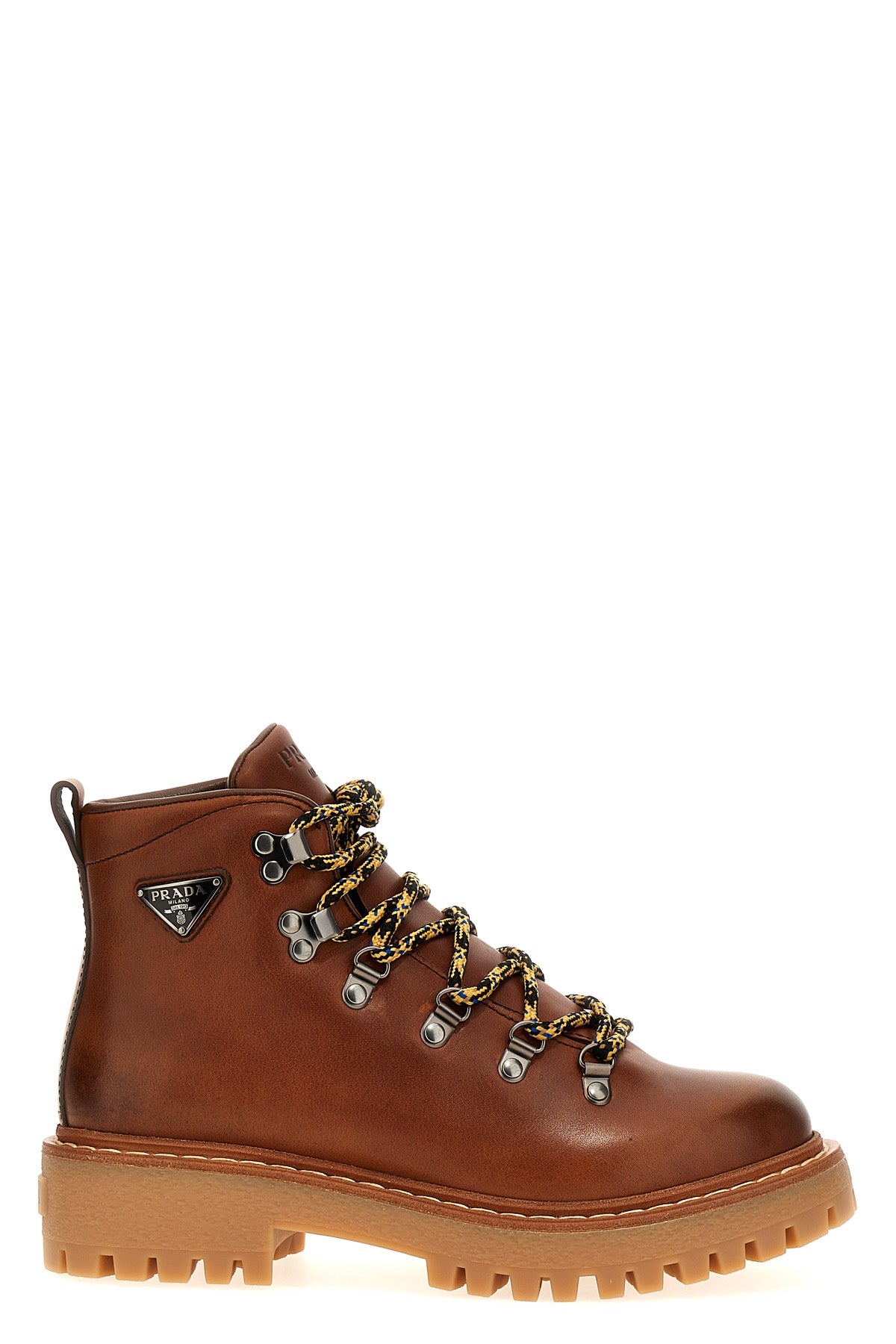 PRADA Logo ankle boots For Women 100% cow leather (bos taurus)