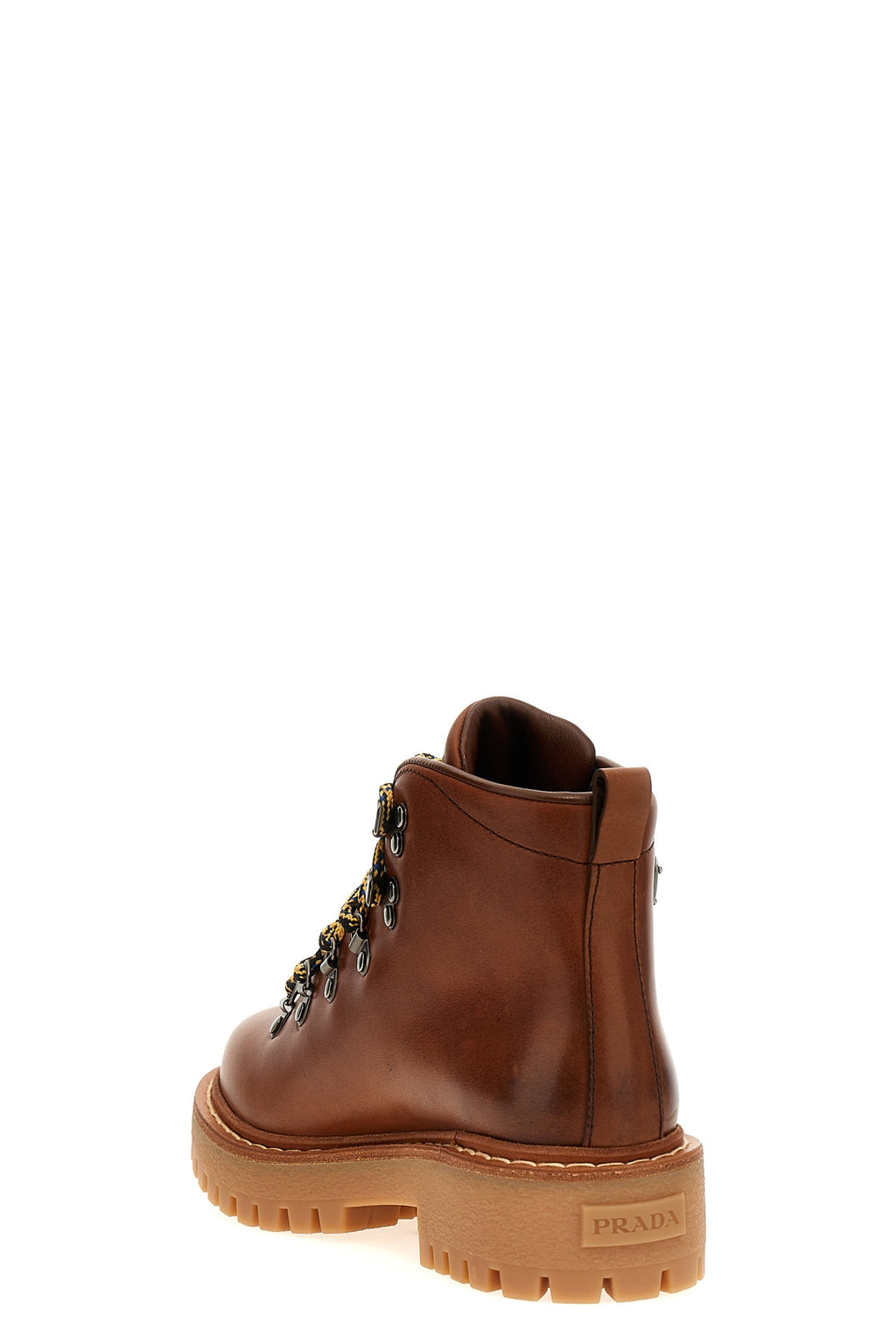 PRADA Logo ankle boots For Women 100% cow leather (bos taurus)