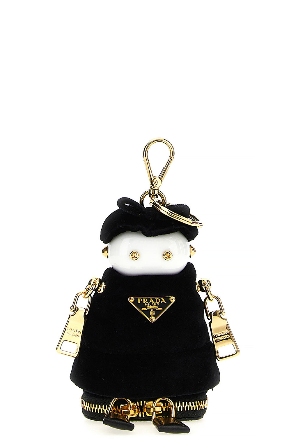 PRADA 'Soft Robot' bag pendant For Women 100% steel