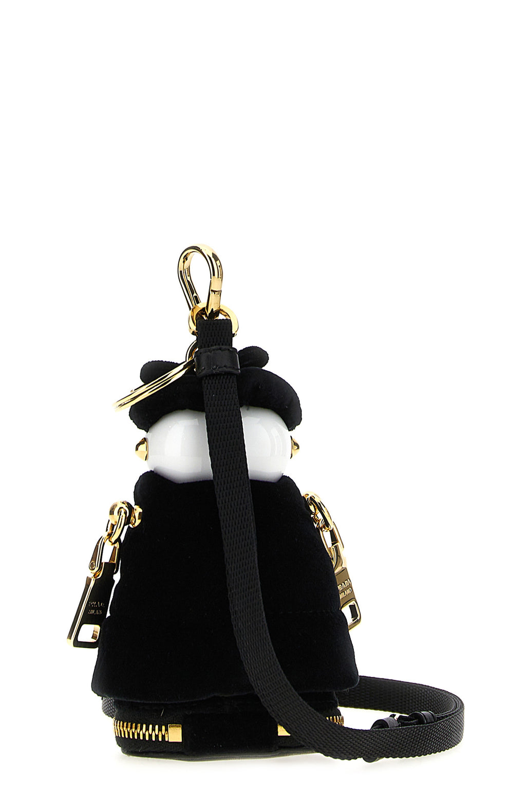 PRADA 'Soft Robot' bag pendant For Women 100% steel