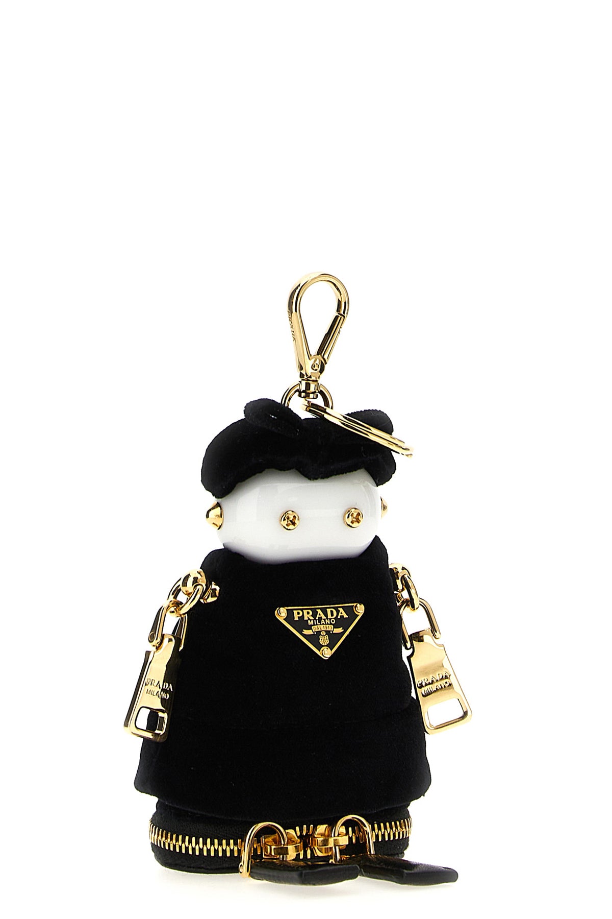 PRADA 'Soft Robot' bag pendant For Women 100% steel