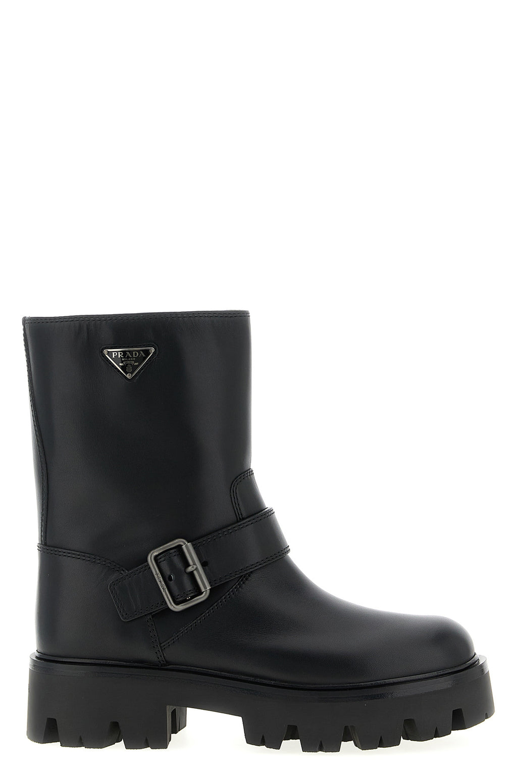 PRADA Biker boots For Women 100% calfskin leather (Bos Taurus)