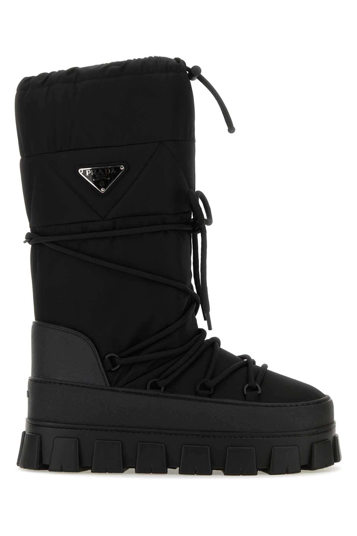PRADA STIVALI For UNISEX 100%POLIAMMIDERICICLATA-100%VITELLO